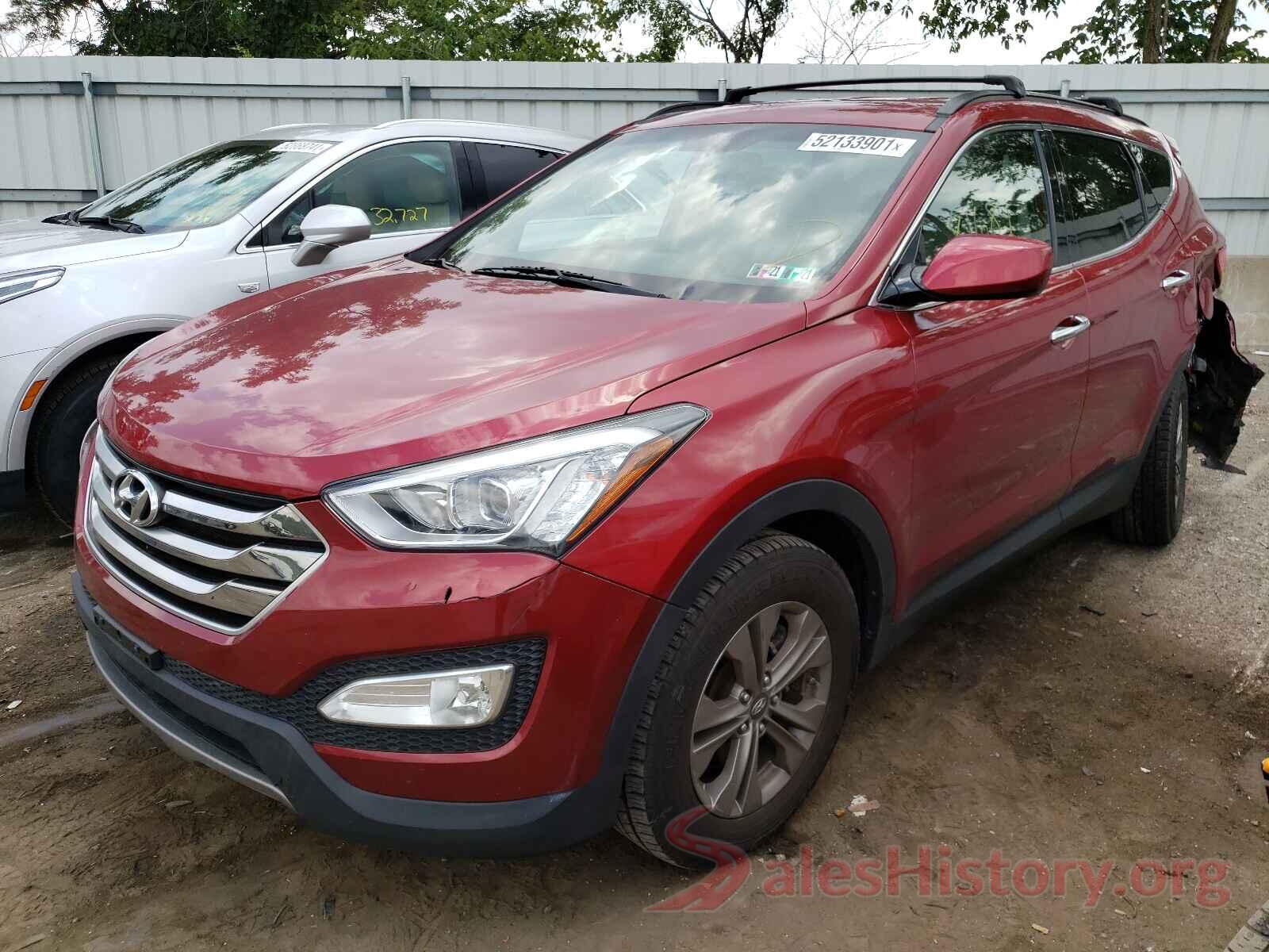 5XYZUDLB7GG370592 2016 HYUNDAI SANTA FE