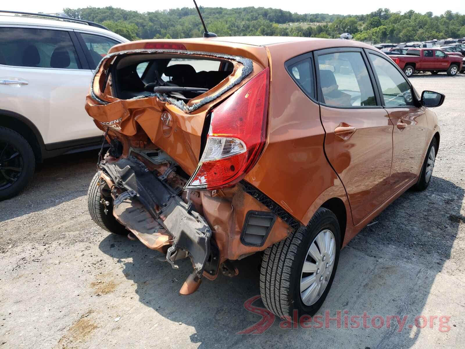 KMHCT5AE0GU258741 2016 HYUNDAI ACCENT