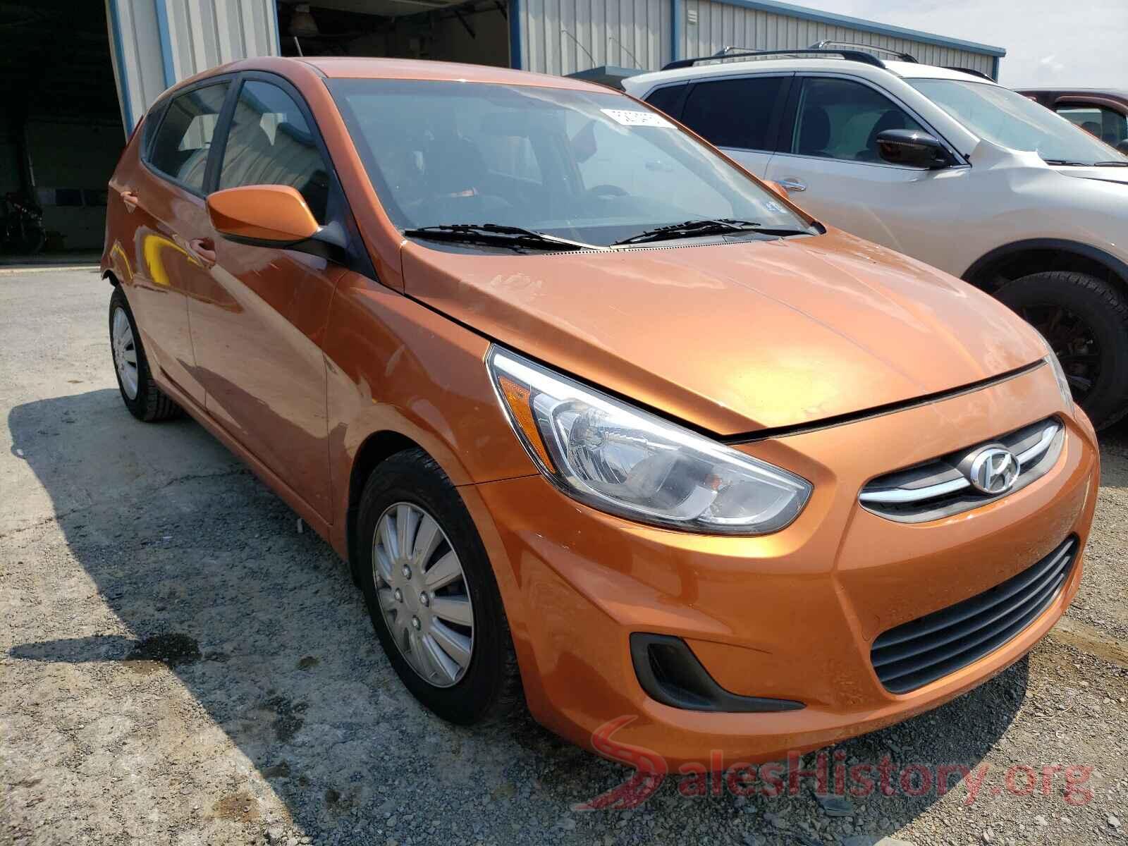 KMHCT5AE0GU258741 2016 HYUNDAI ACCENT