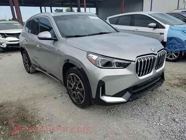 2026 BMW X1 VIN WBX73EF04T5474215, damage close-up