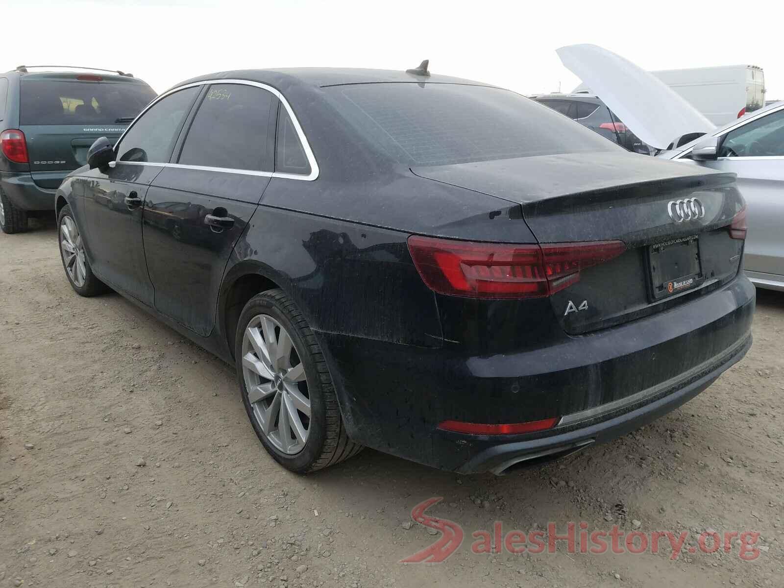 WAUANAF47KA054122 2019 AUDI A4