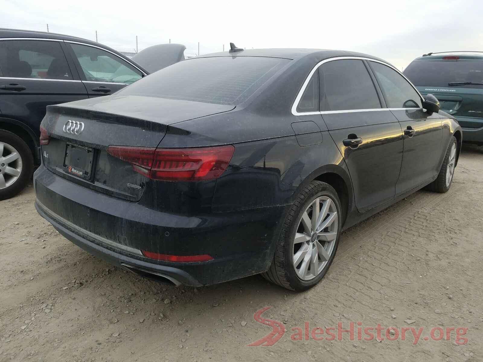 WAUANAF47KA054122 2019 AUDI A4