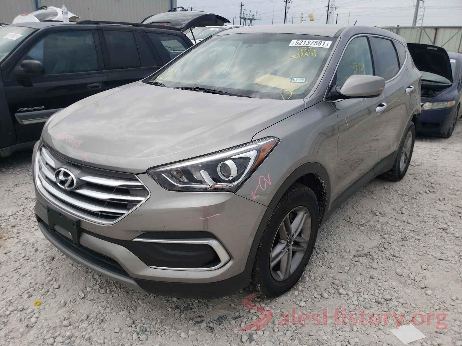 5XYZTDLB1JG564951 2018 HYUNDAI SANTA FE