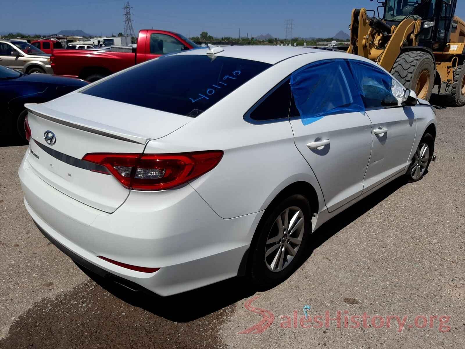 5NPE24AF8GH401190 2016 HYUNDAI SONATA