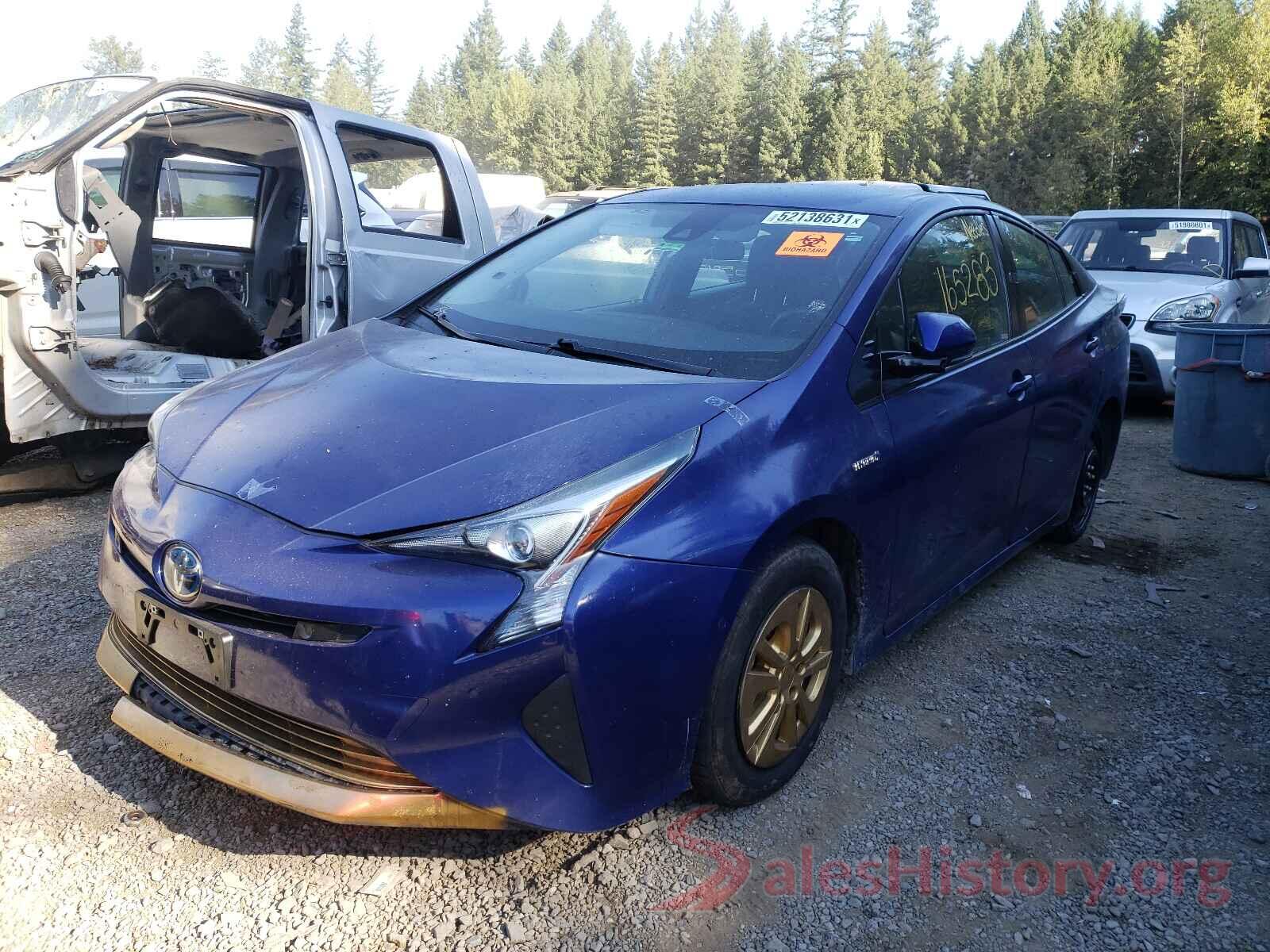 JTDKBRFUXJ3584358 2018 TOYOTA PRIUS