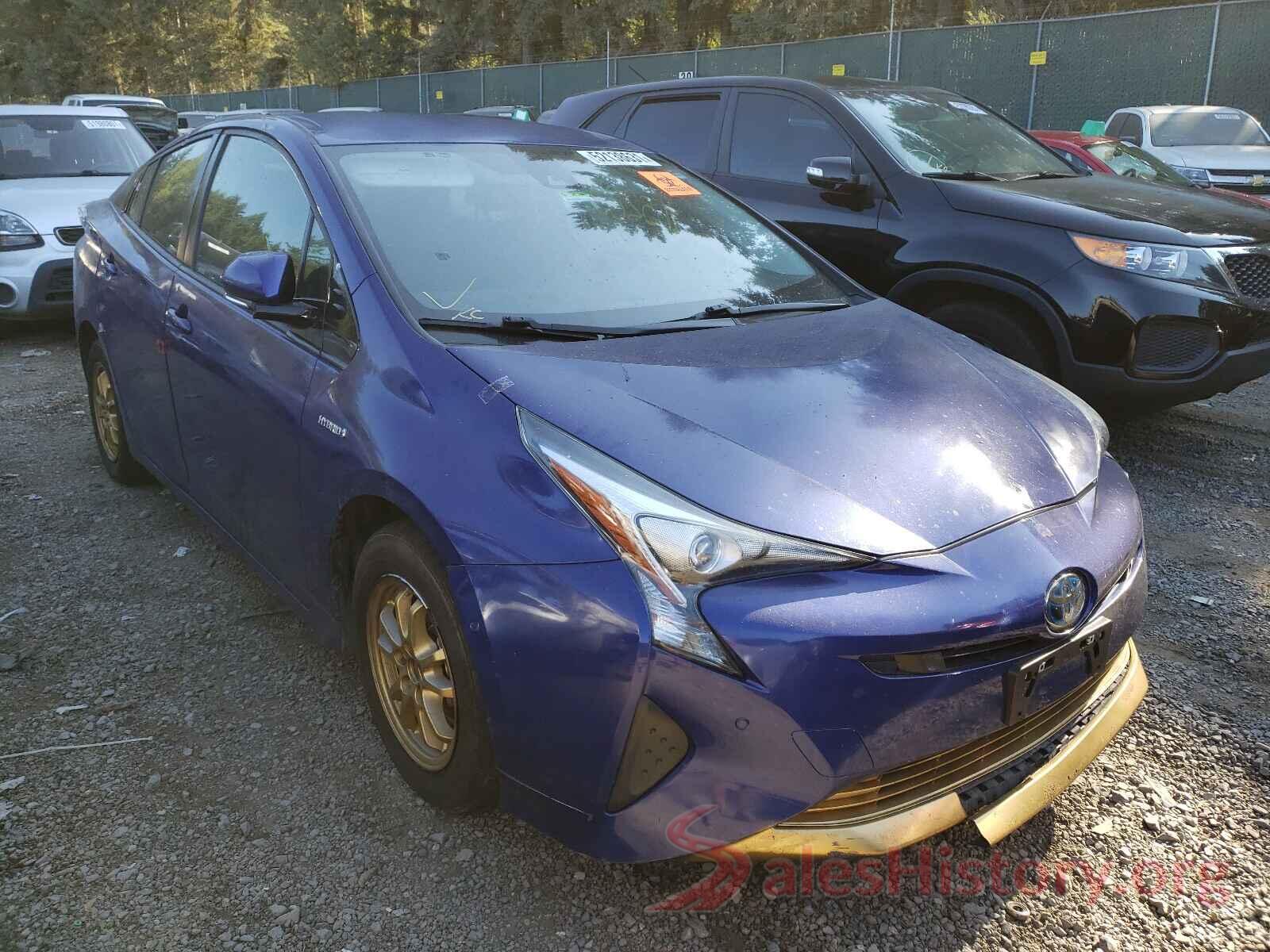 JTDKBRFUXJ3584358 2018 TOYOTA PRIUS