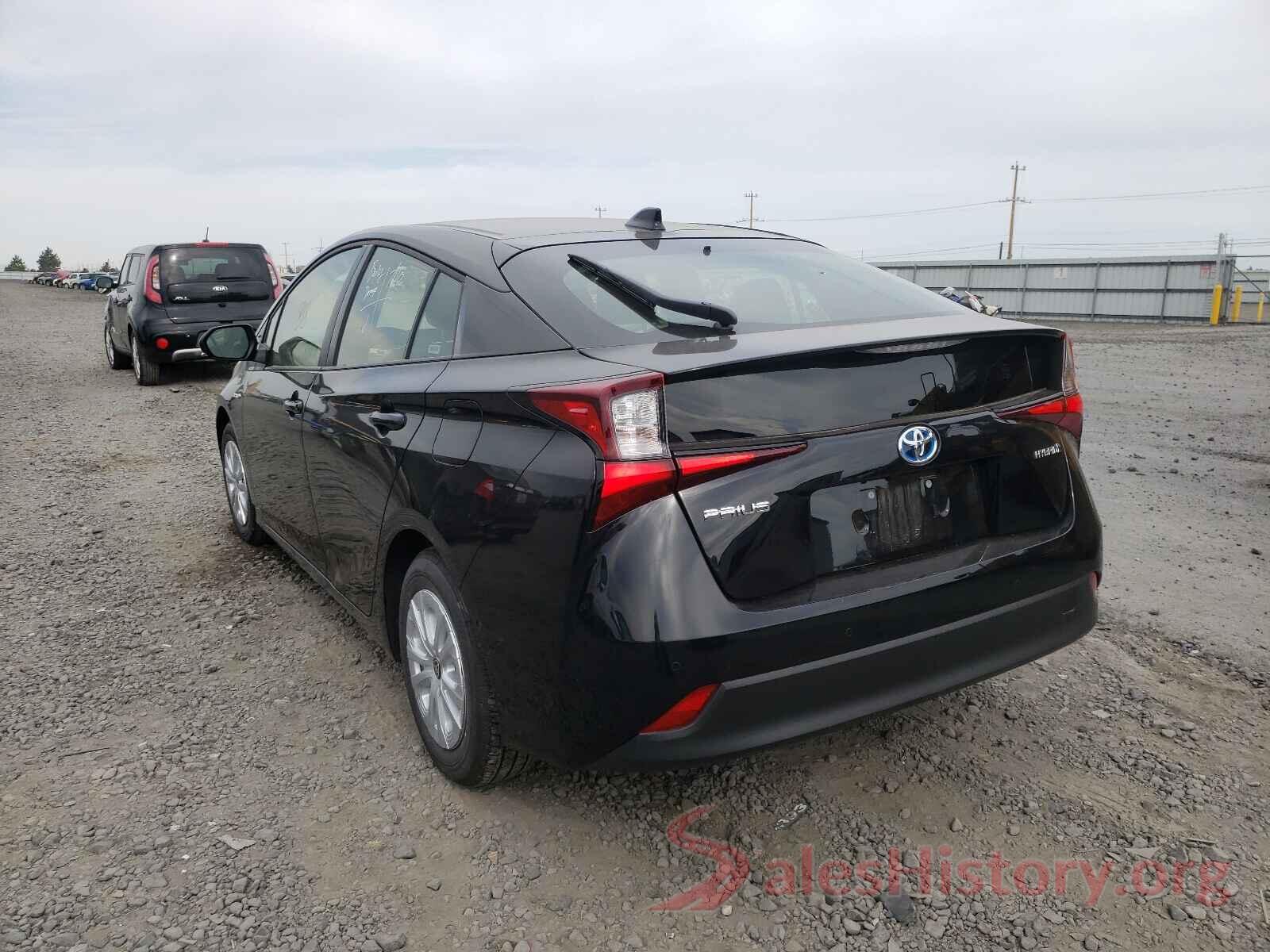 JTDKAMFU3M3149336 2021 TOYOTA PRIUS