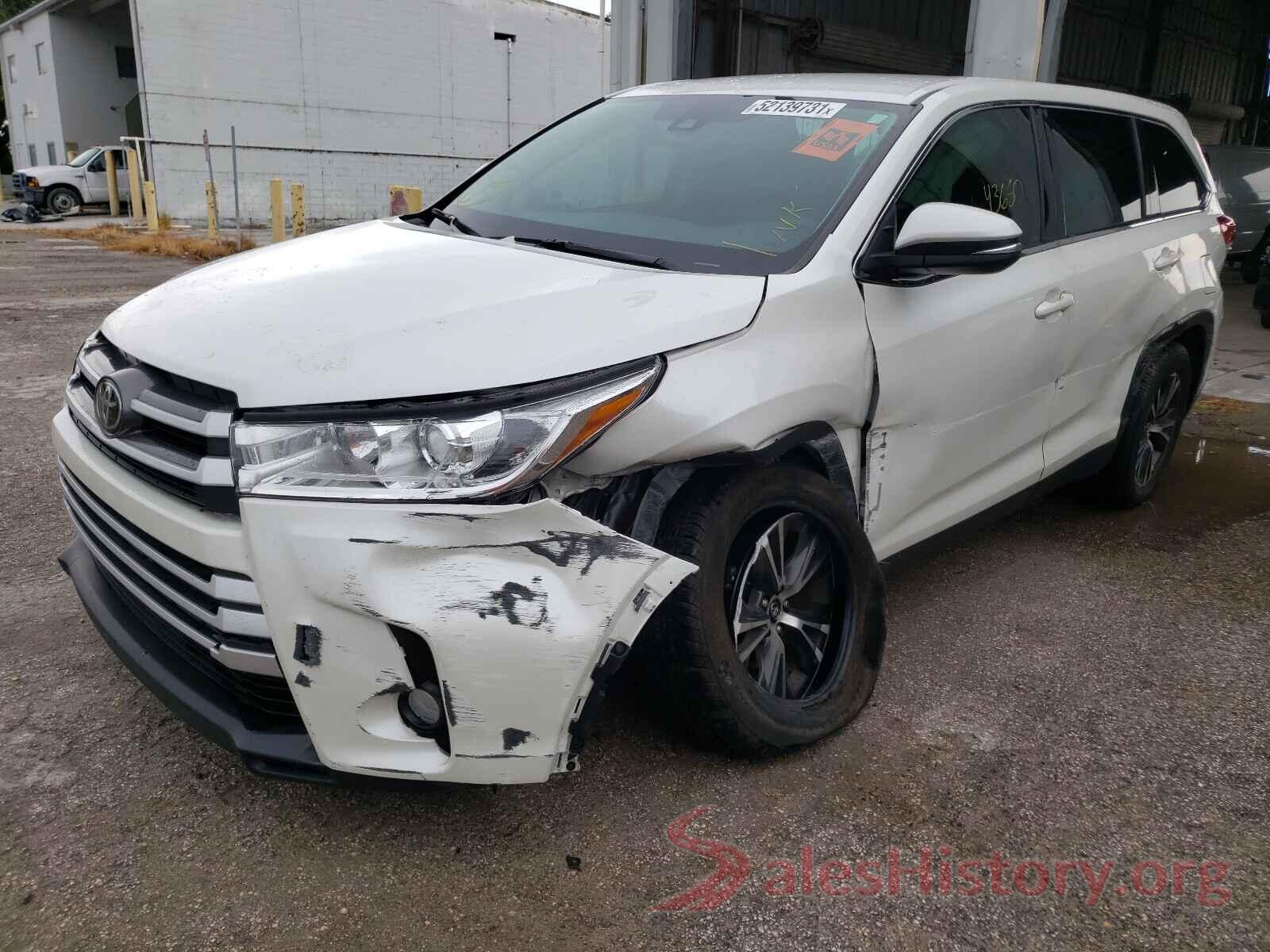 5TDZZRFH1KS305487 2019 TOYOTA HIGHLANDER