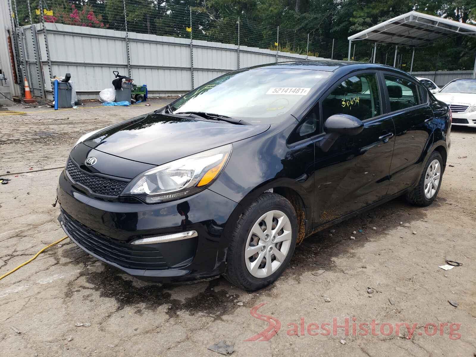 KNADM4A30H6014881 2017 KIA RIO