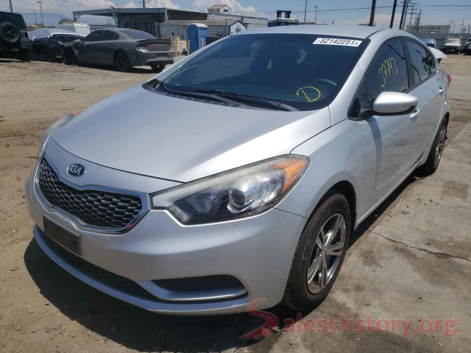 KNAFK4A65G5588261 2016 KIA FORTE