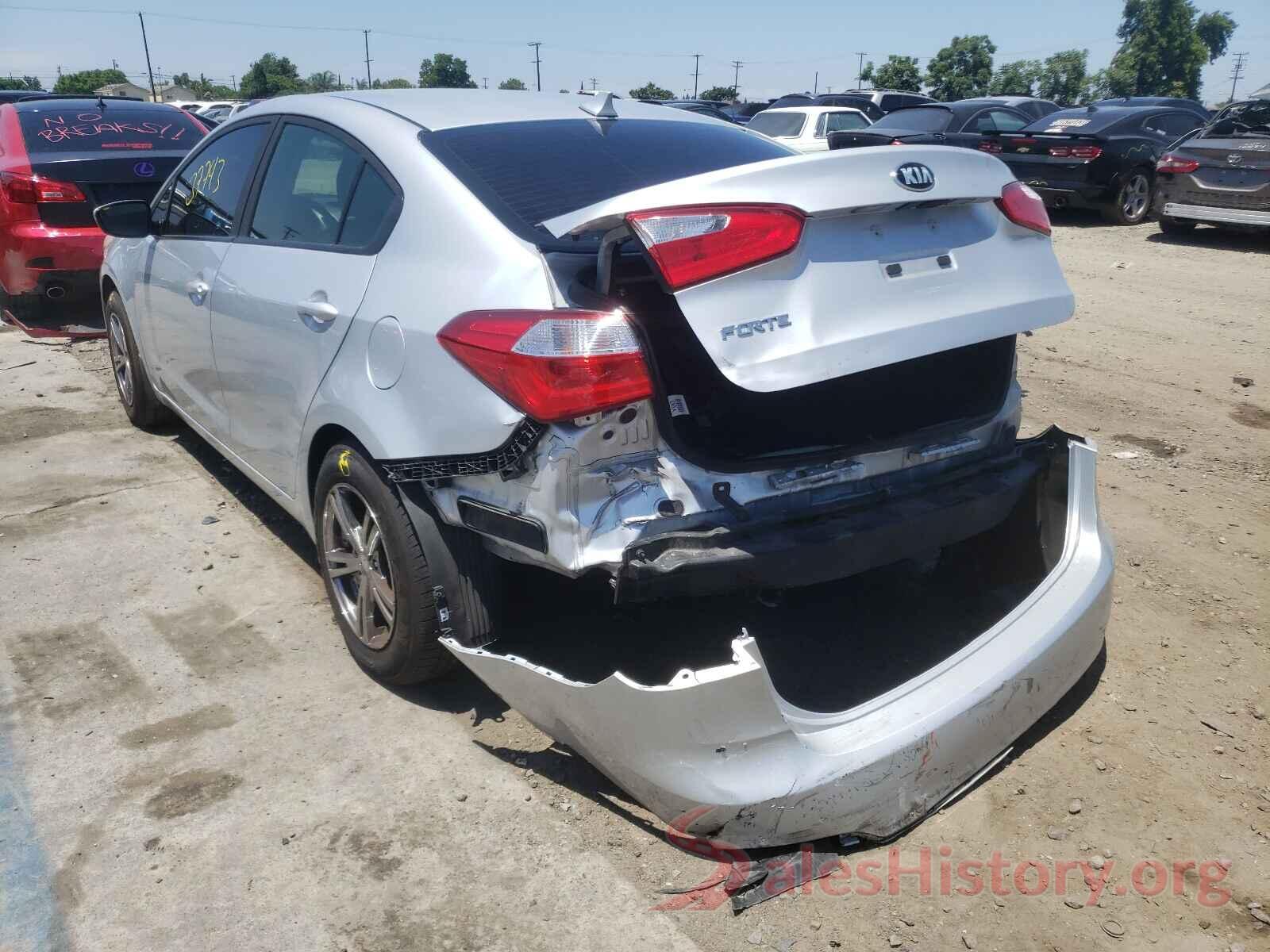 KNAFK4A65G5588261 2016 KIA FORTE