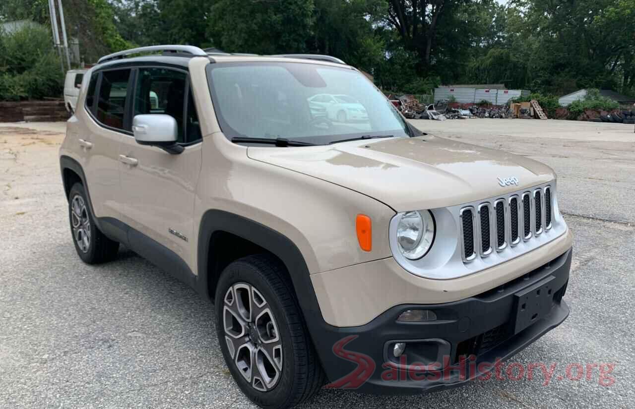 ZACCJBDT4GPD36023 2016 JEEP RENEGADE