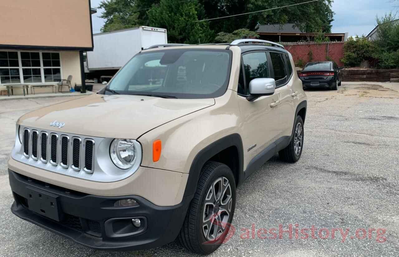 ZACCJBDT4GPD36023 2016 JEEP RENEGADE