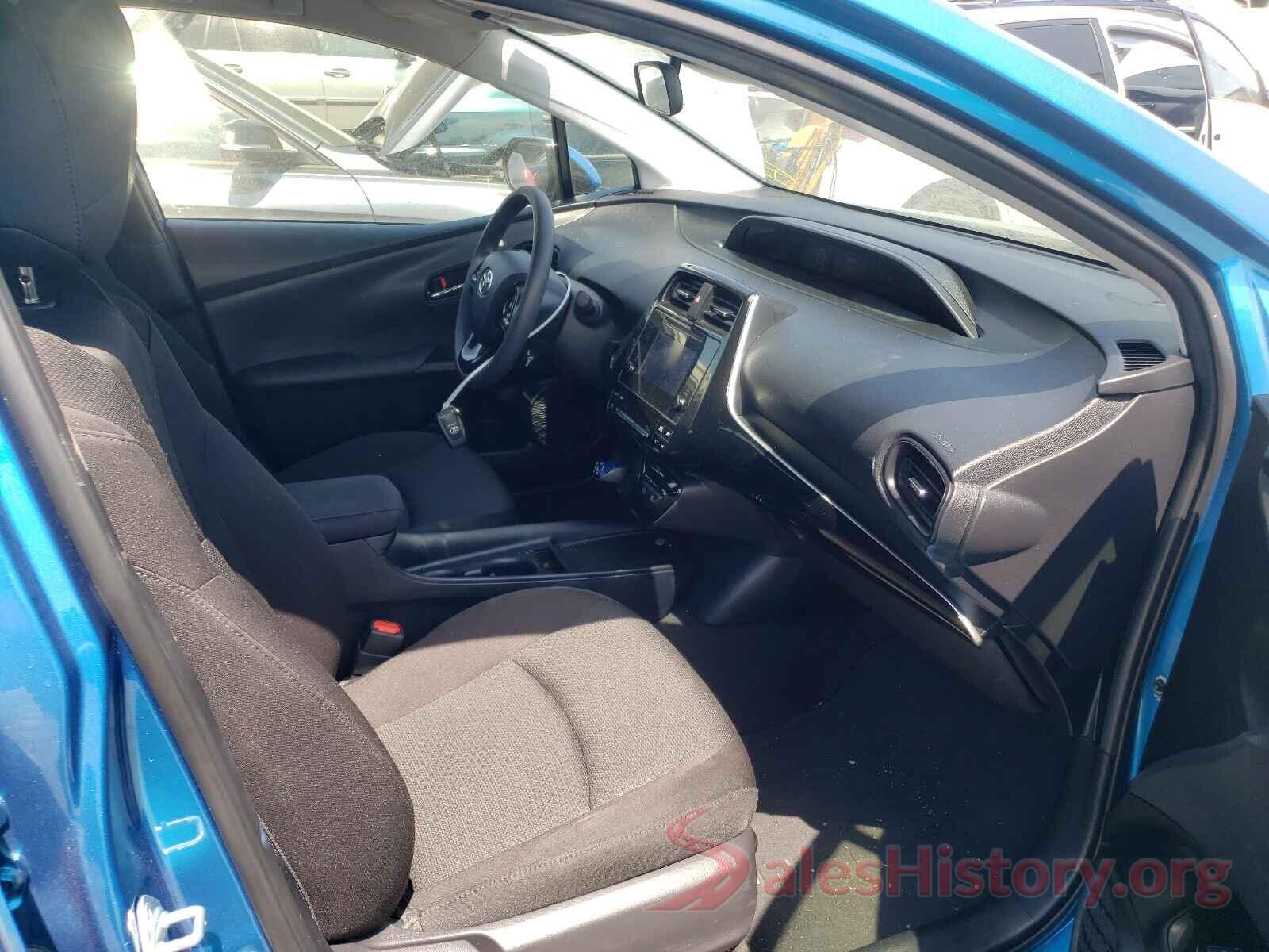 JTDKARFUXK3089162 2019 TOYOTA PRIUS