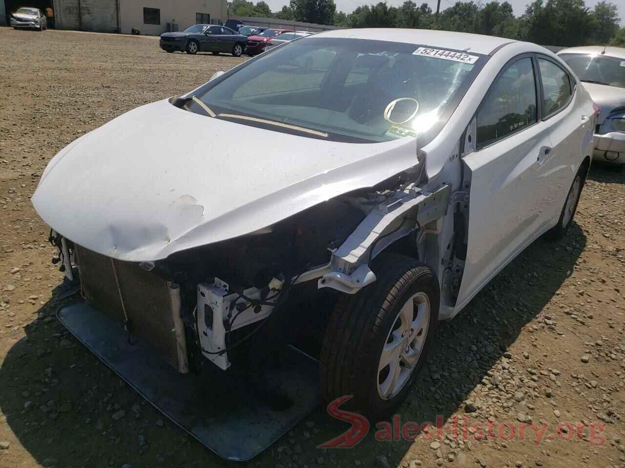 5NPDH4AE4EH524919 2014 HYUNDAI ELANTRA