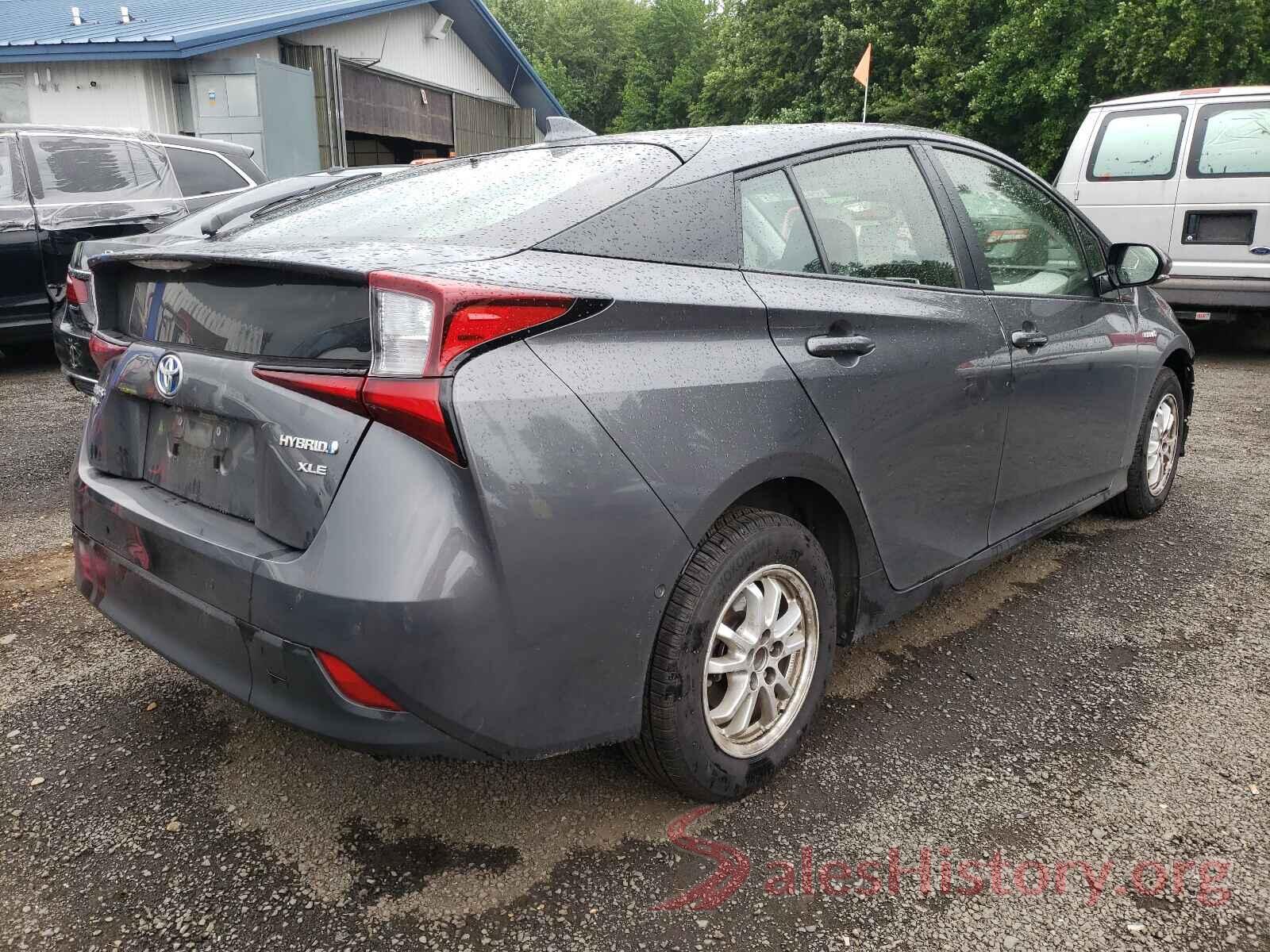 JTDL9RFU4K3010243 2019 TOYOTA PRIUS