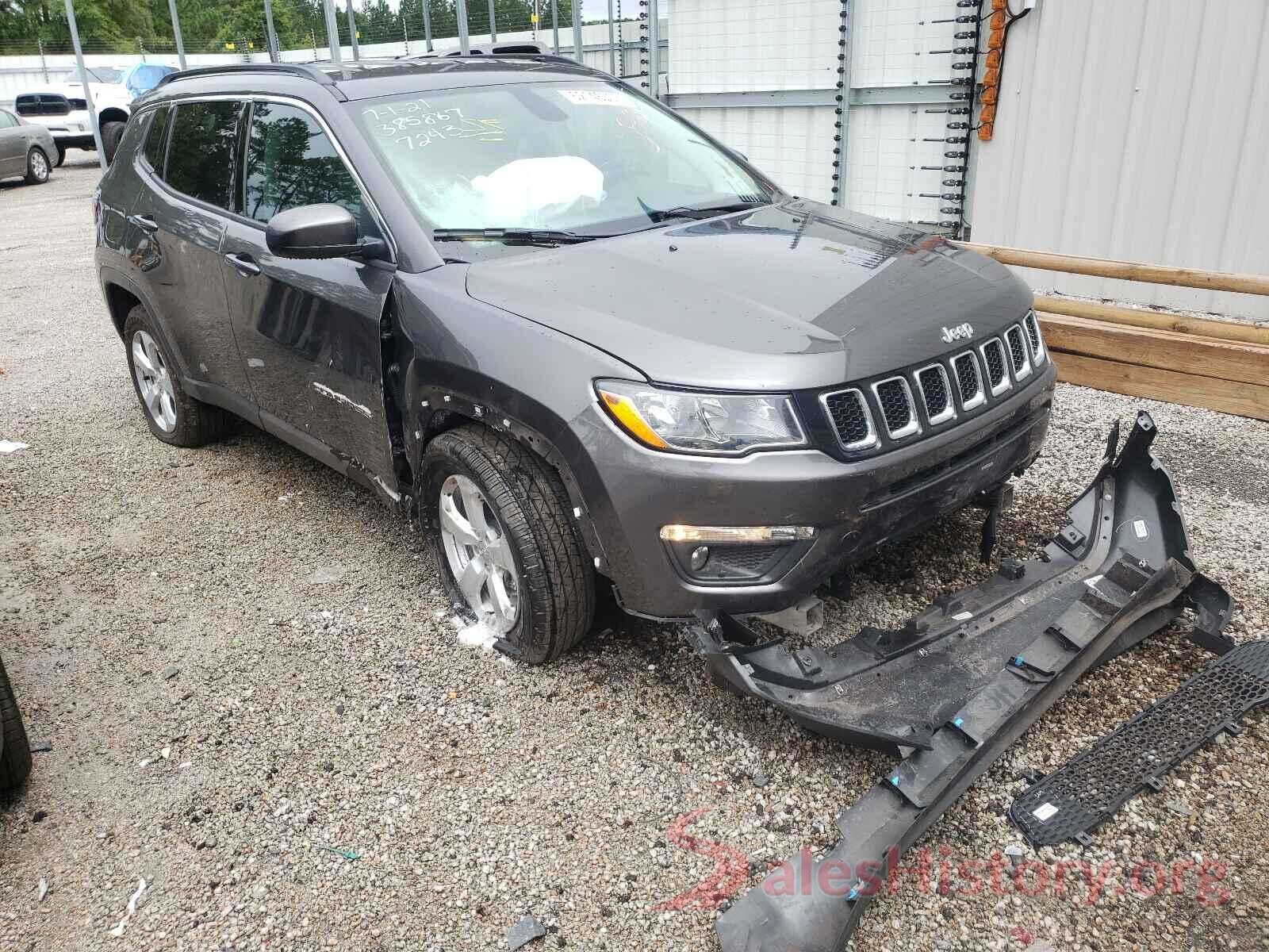 3C4NJCBBXMT577243 2021 JEEP COMPASS