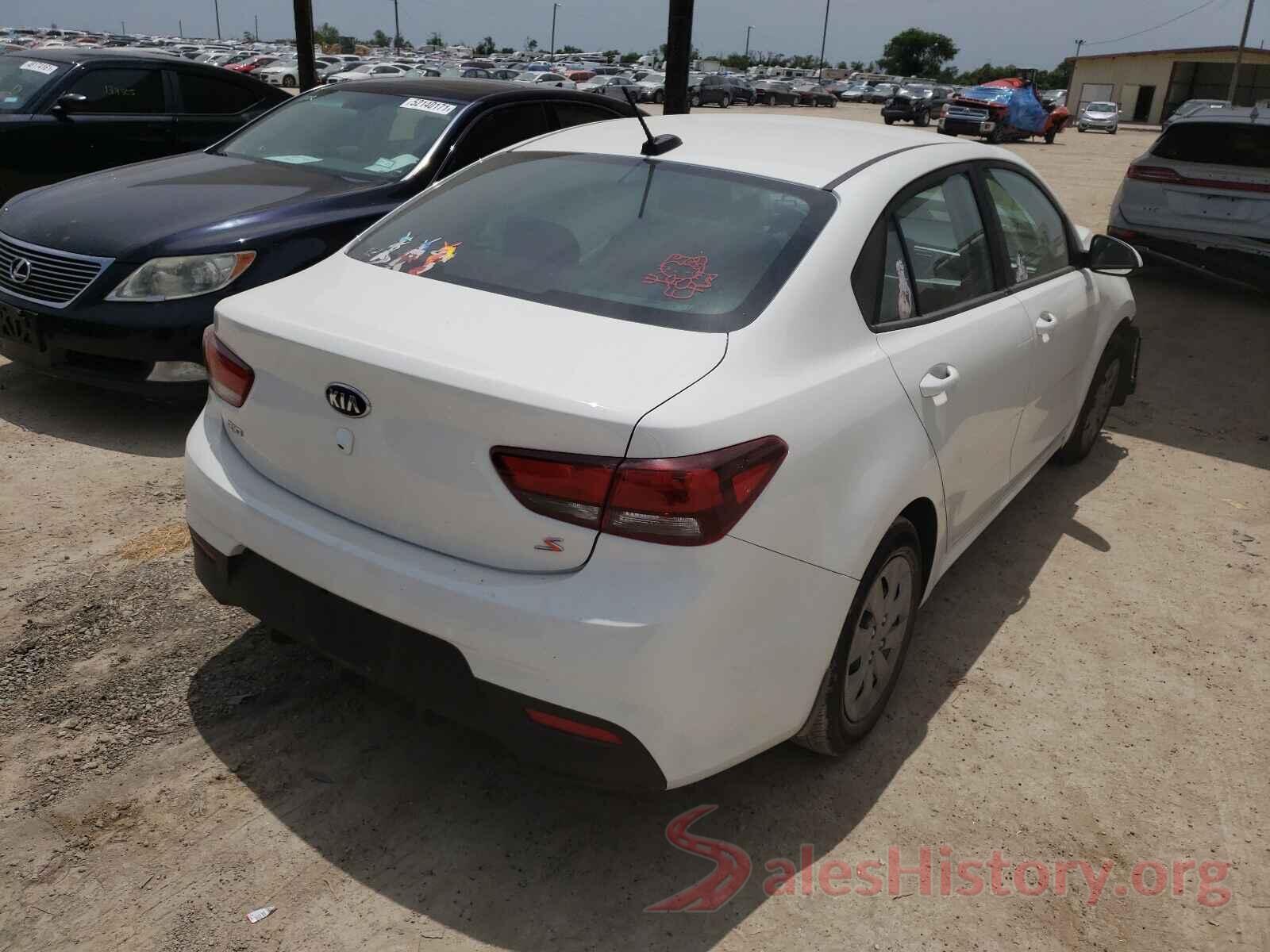 3KPA24AD7LE329202 2020 KIA RIO