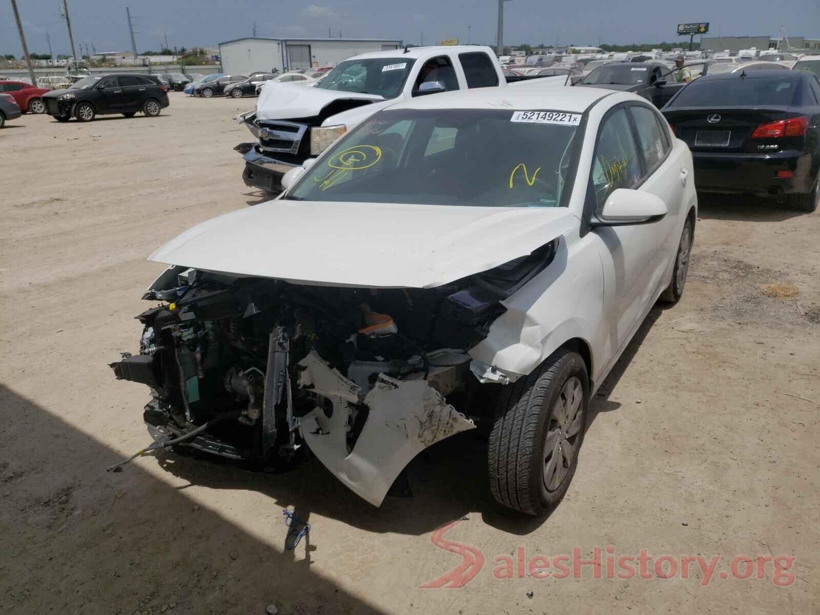 3KPA24AD7LE329202 2020 KIA RIO