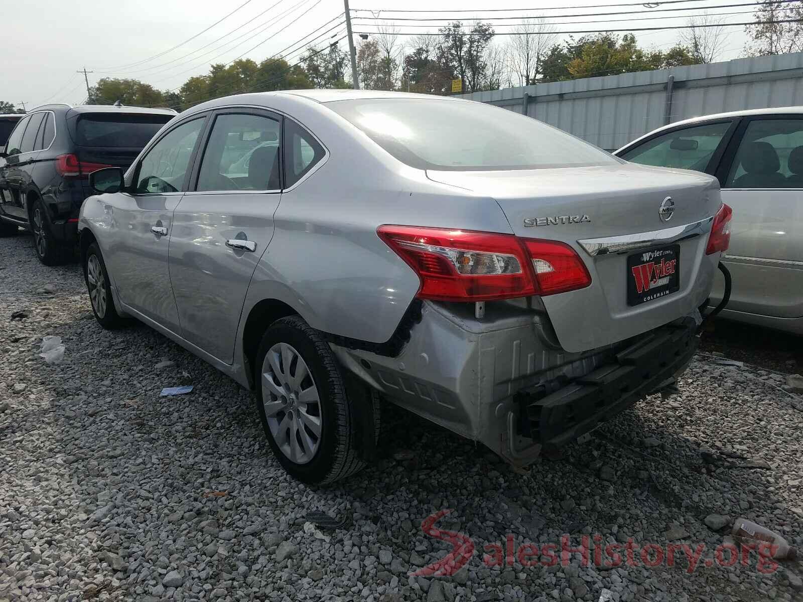 3N1AB7AP3KY305135 2019 NISSAN SENTRA