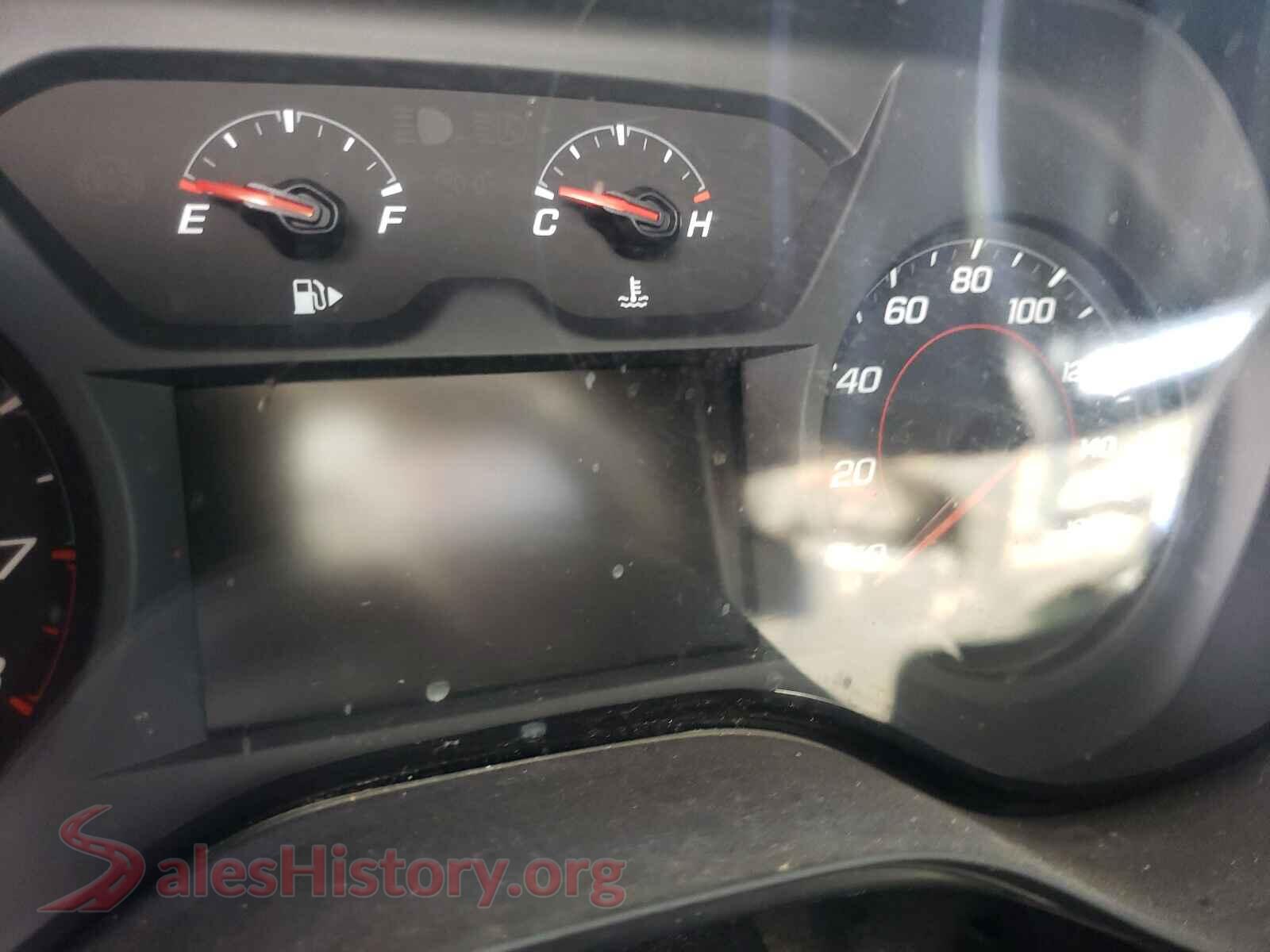2016 CHEVROLET CAMARO VIN 1G1FB3DS4G0172309, interior dashboard