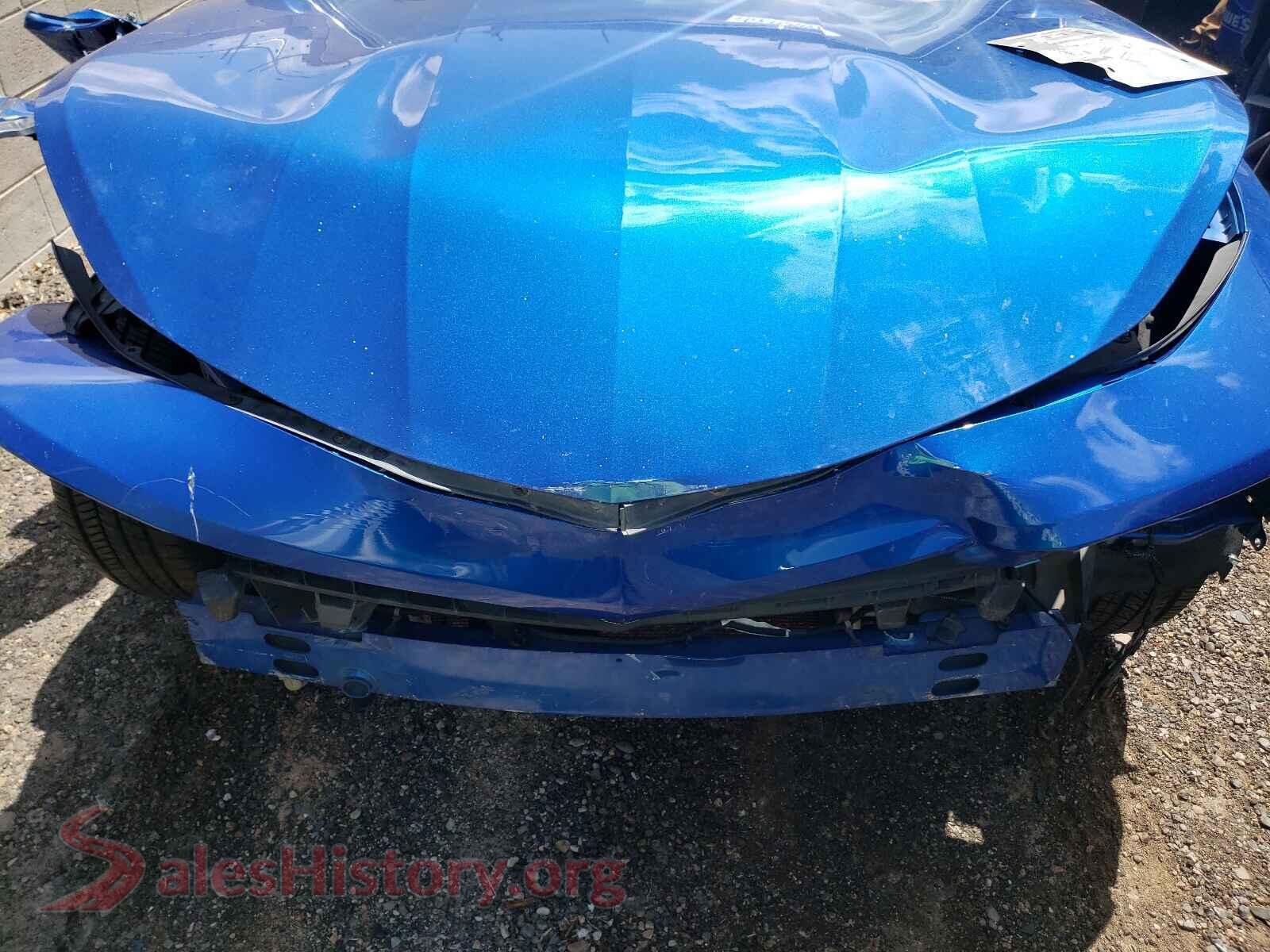2016 CHEVROLET CAMARO VIN 1G1FB3DS4G0172309, engine bay