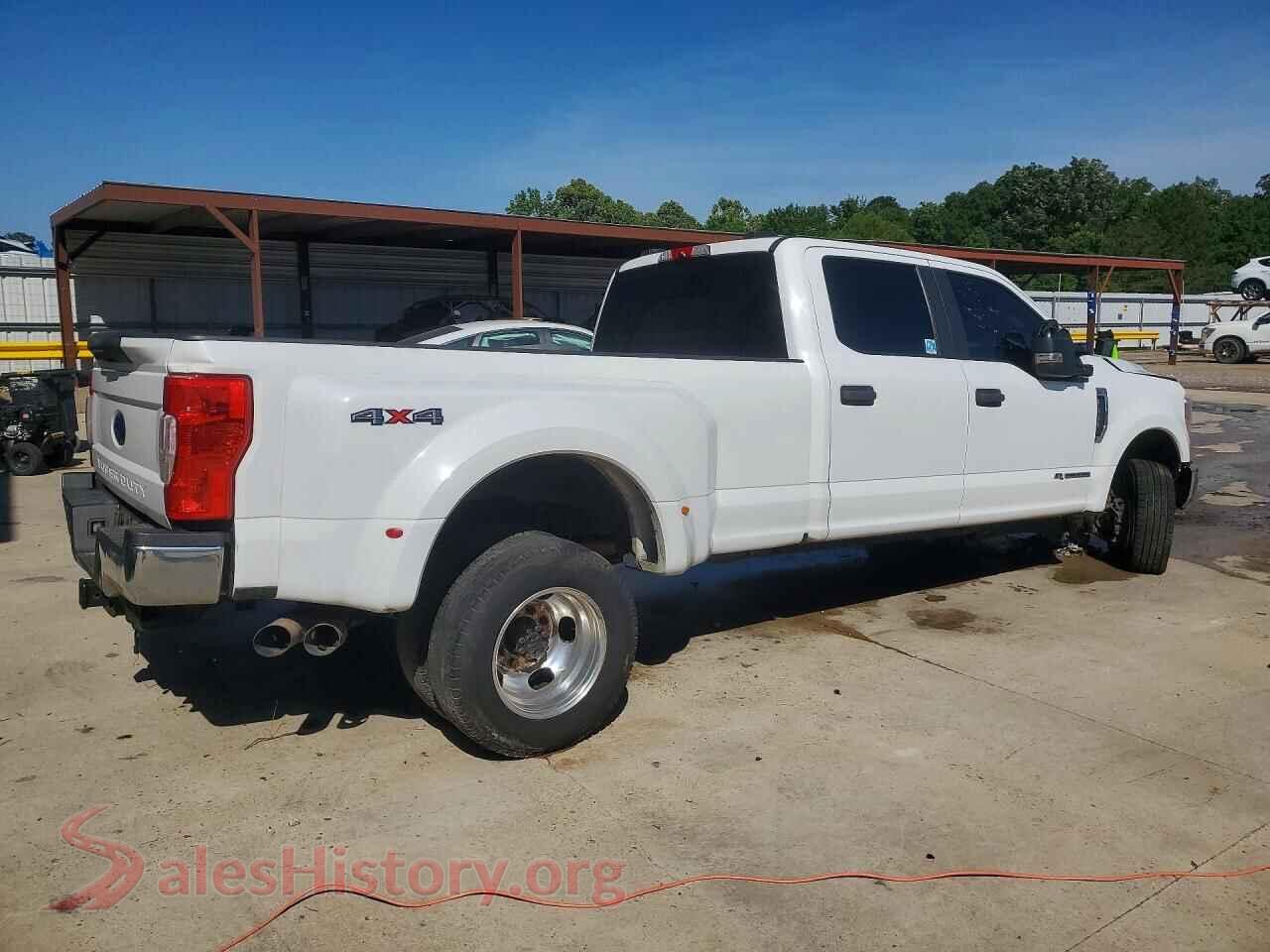 2020 FORD F350 VIN 1FT8W3DT7LEE75501, right side view