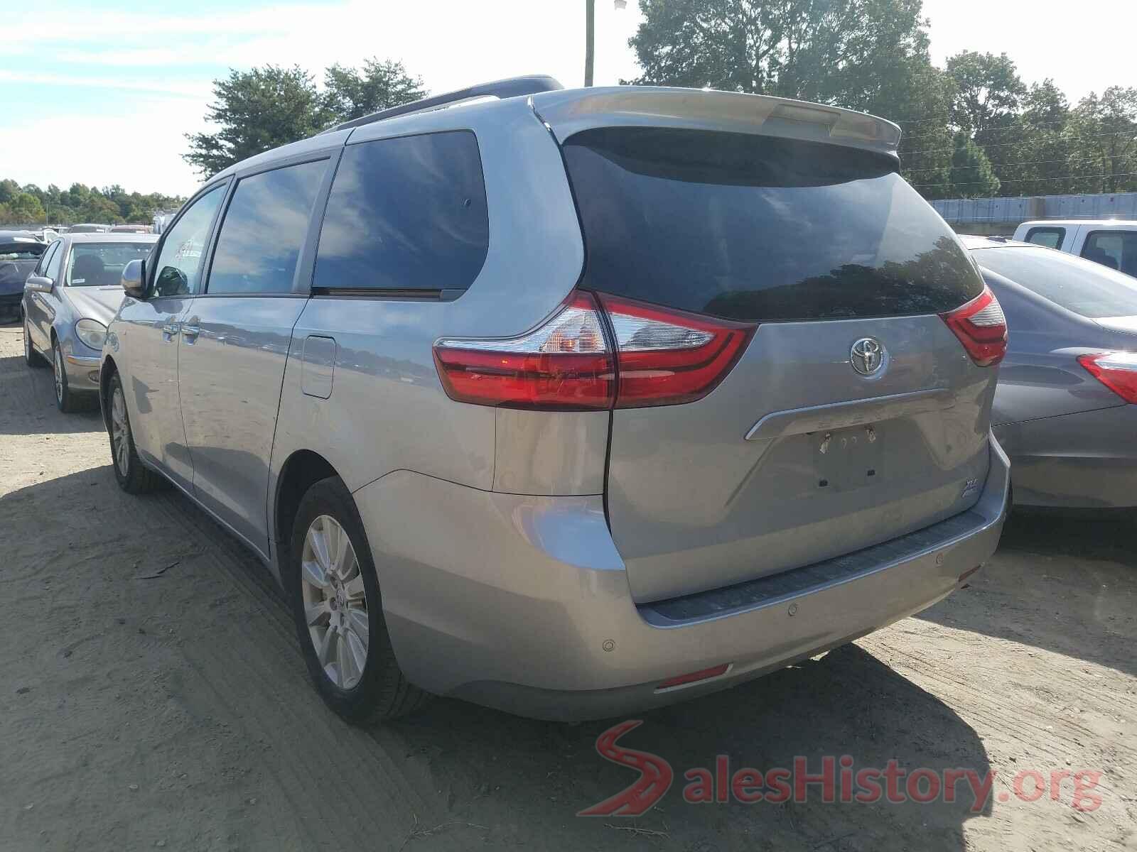 5TDDZ3DC2HS162427 2017 TOYOTA SIENNA