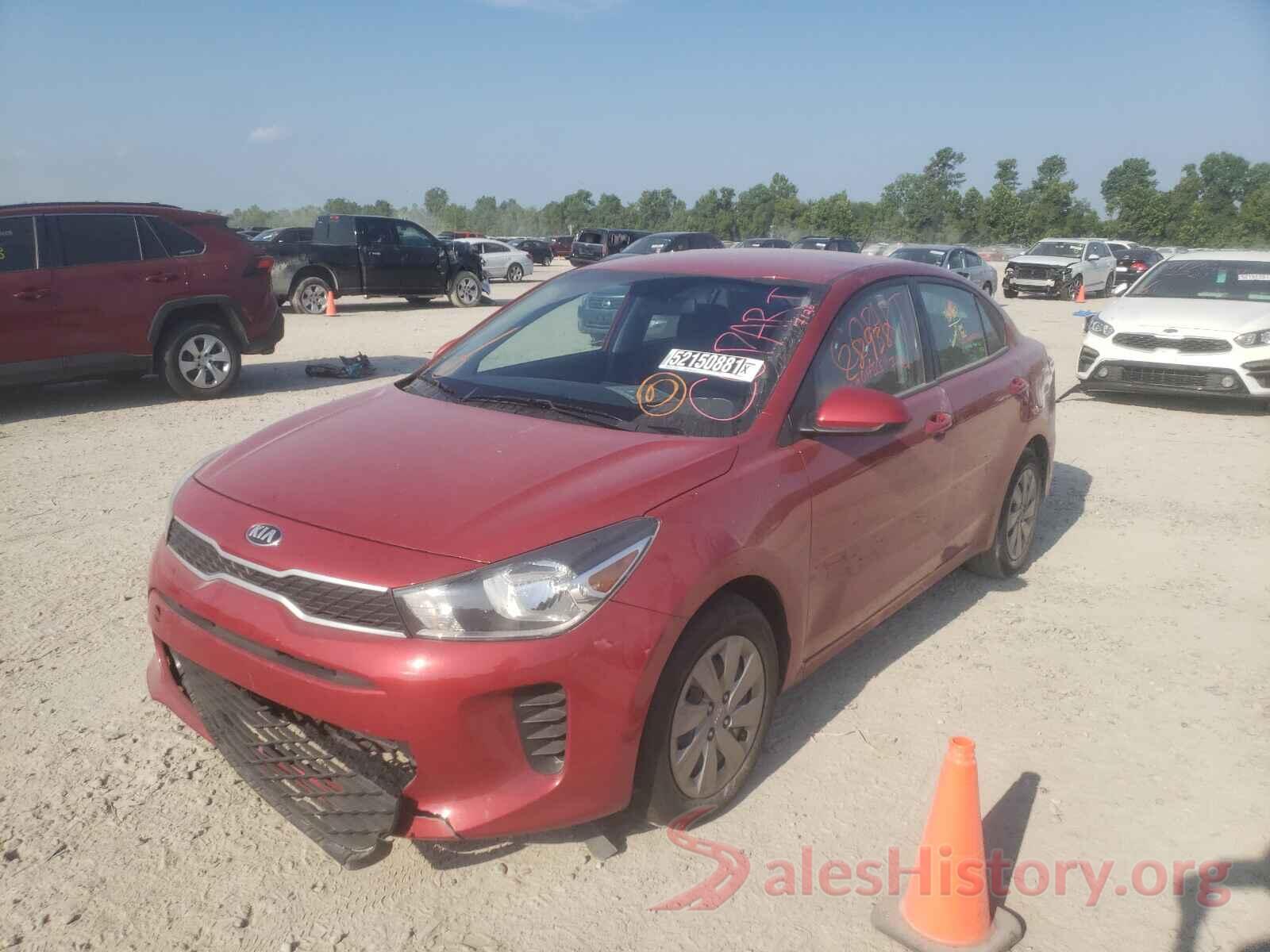 3KPA24AD8LE294394 2020 KIA RIO