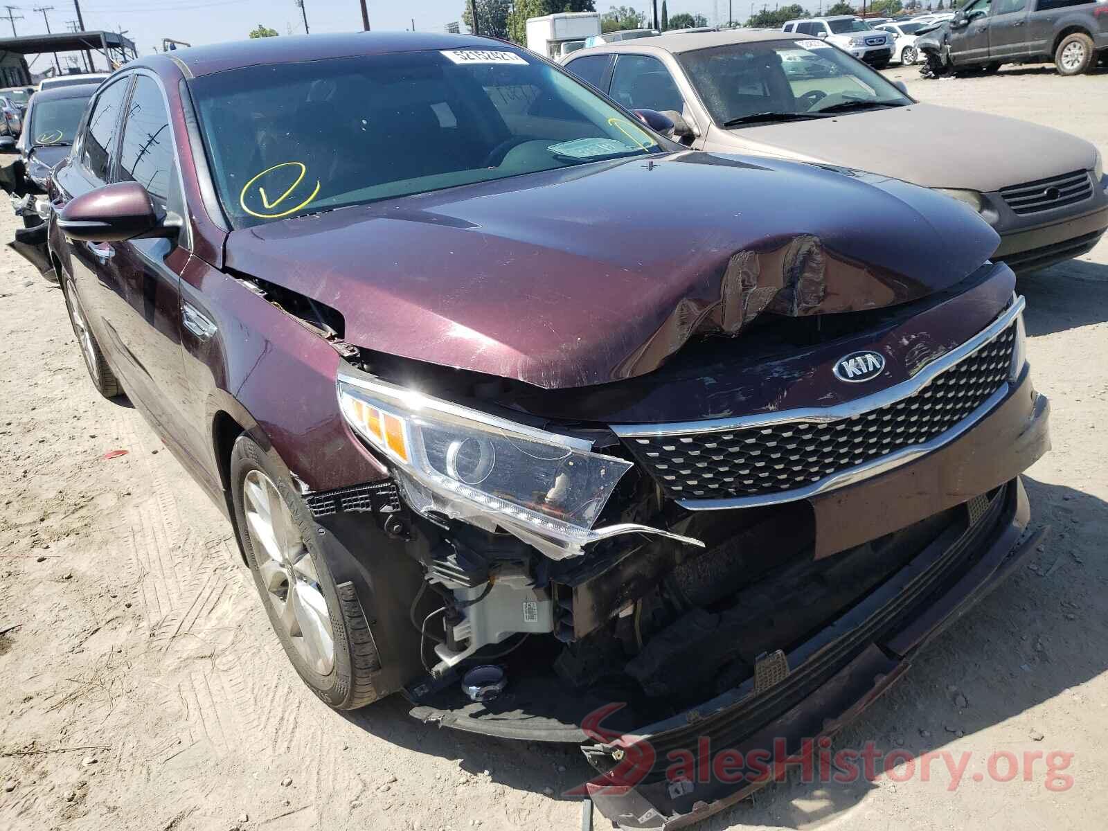 5XXGU4L36GG071969 2016 KIA OPTIMA