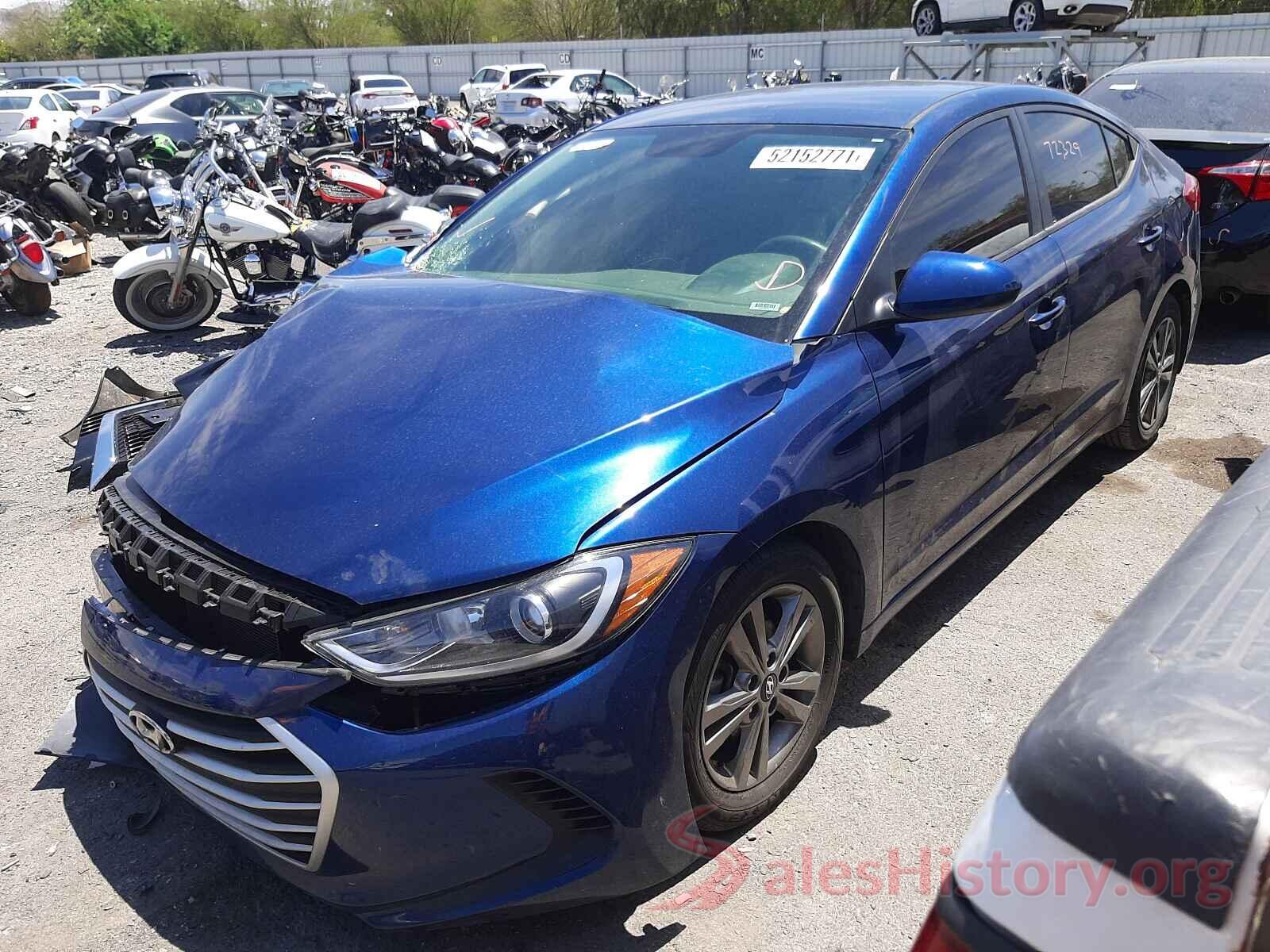 5NPD84LF7JH214439 2018 HYUNDAI ELANTRA