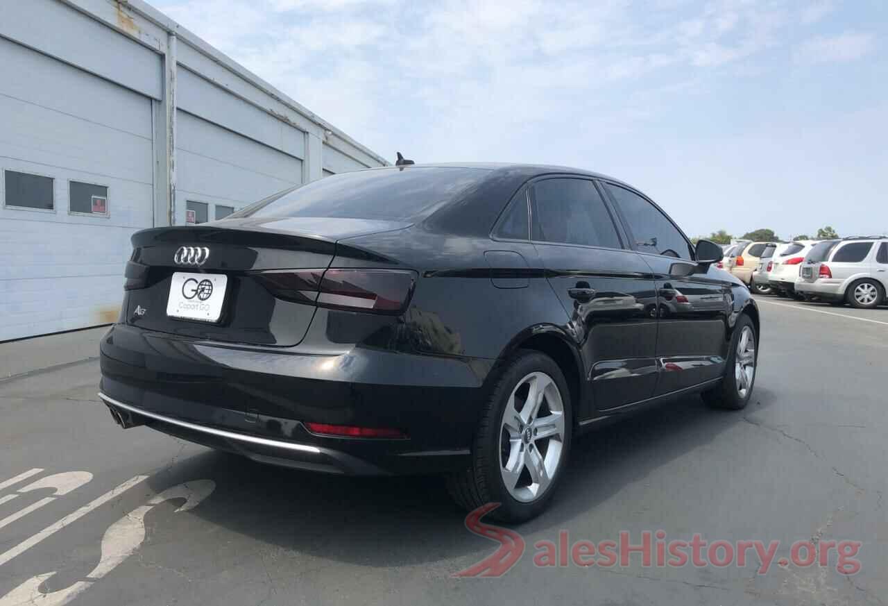 WAUAUGFF4H1044146 2017 AUDI A3