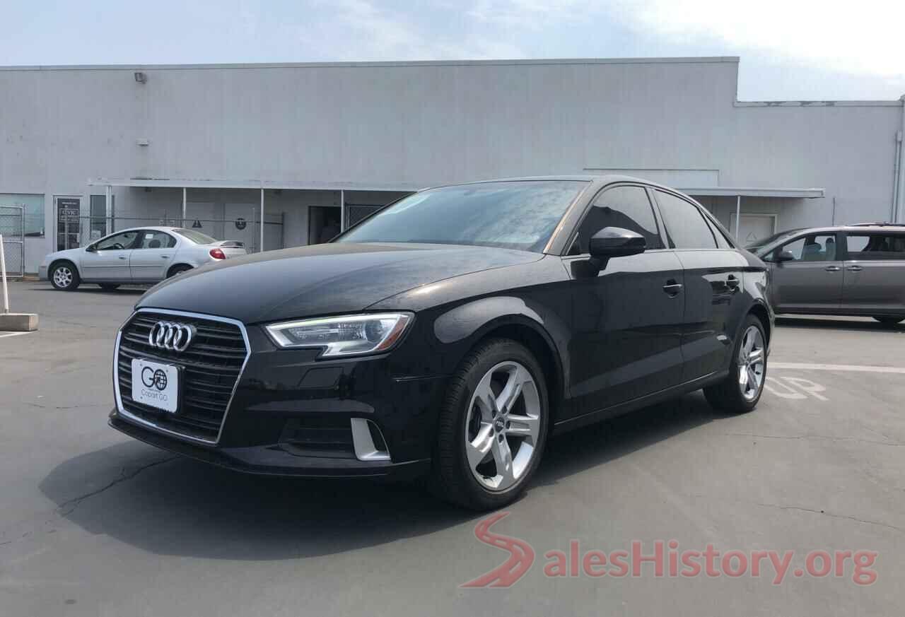 WAUAUGFF4H1044146 2017 AUDI A3