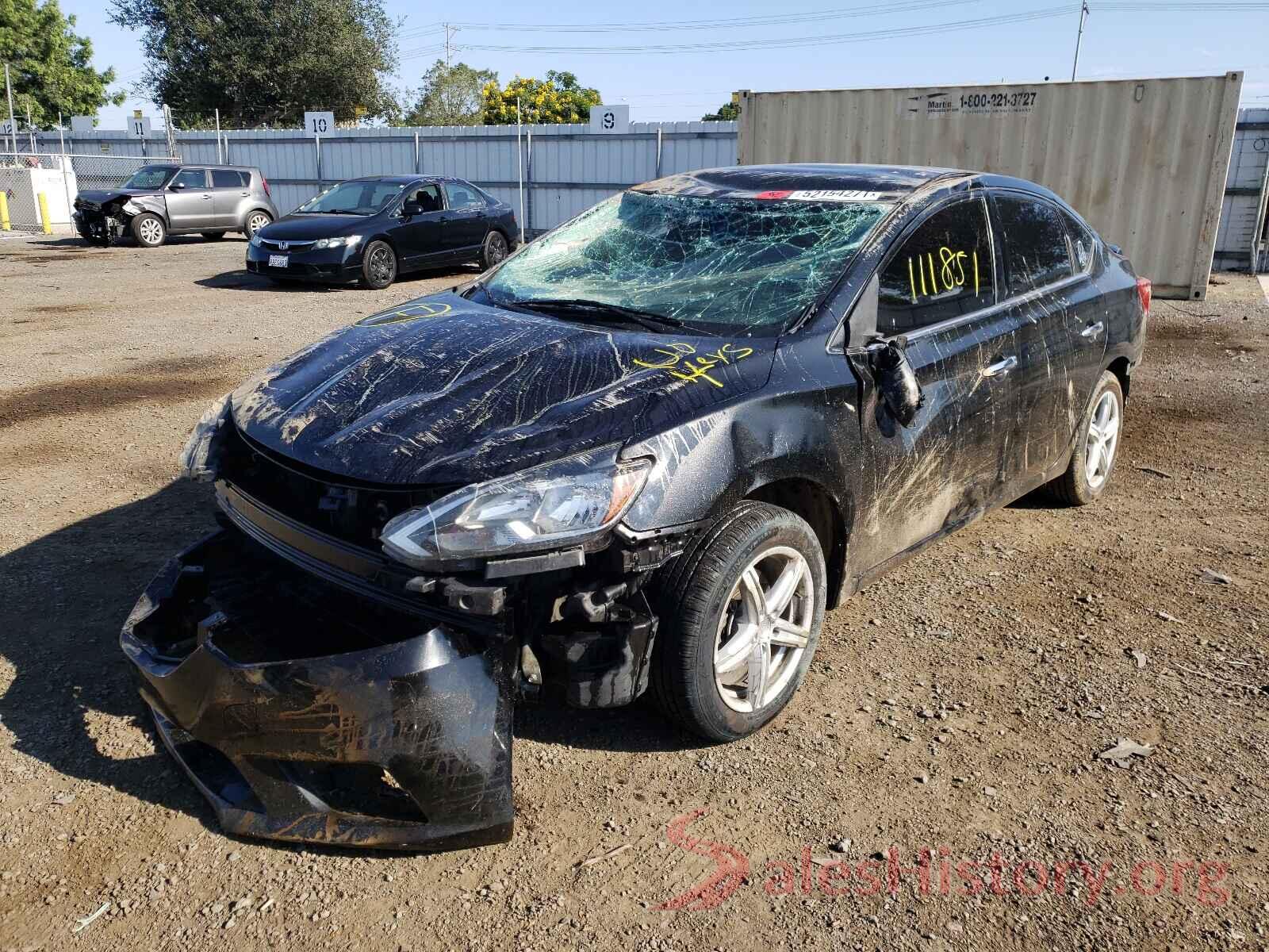 3N1AB7AP1HY392624 2017 NISSAN SENTRA