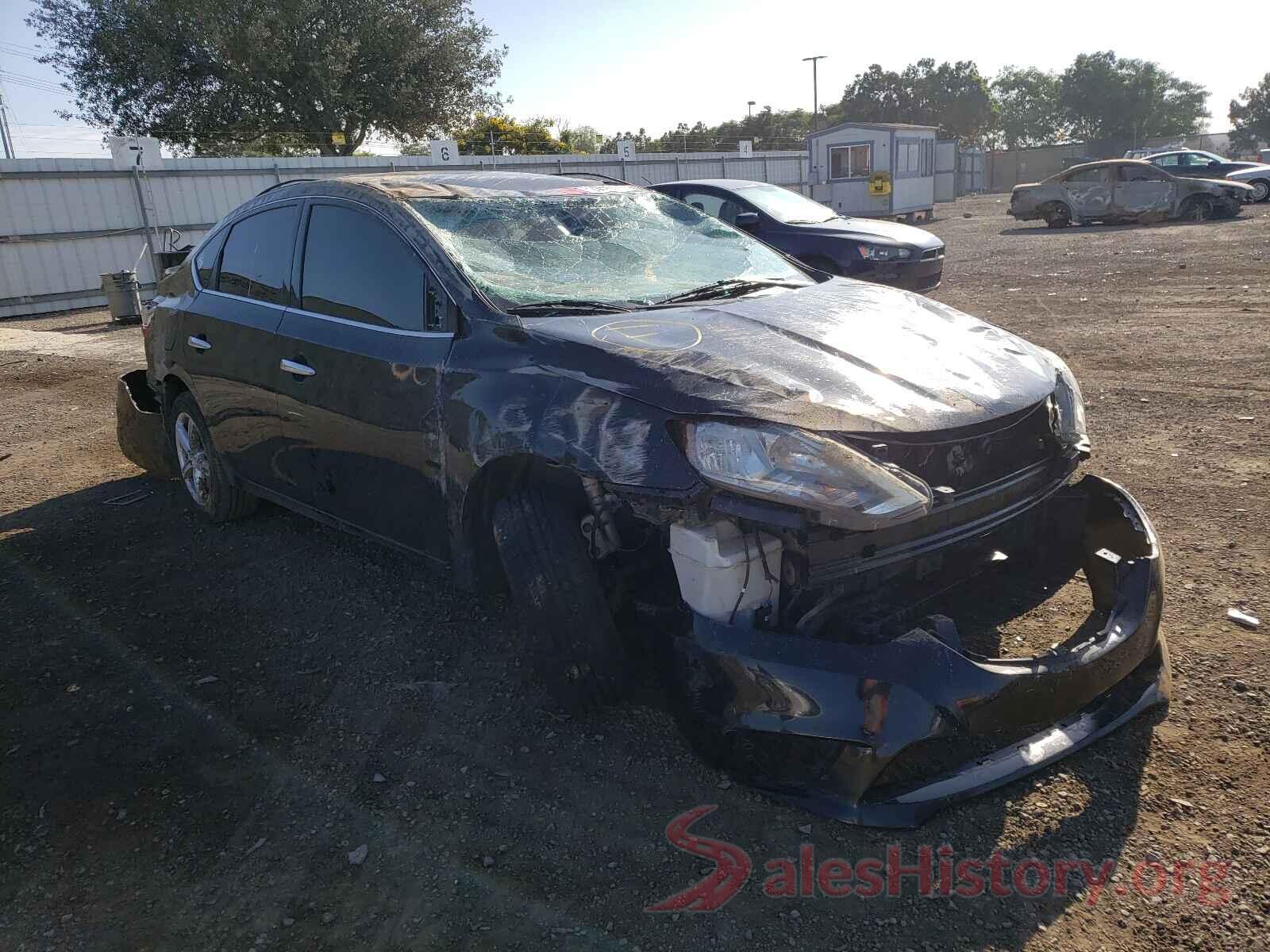 3N1AB7AP1HY392624 2017 NISSAN SENTRA