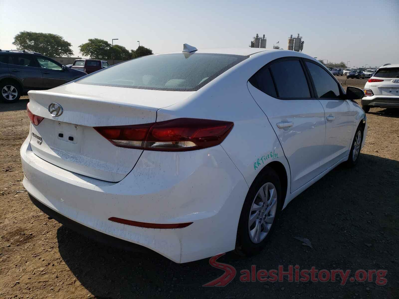 5NPD74LF1HH151917 2017 HYUNDAI ELANTRA