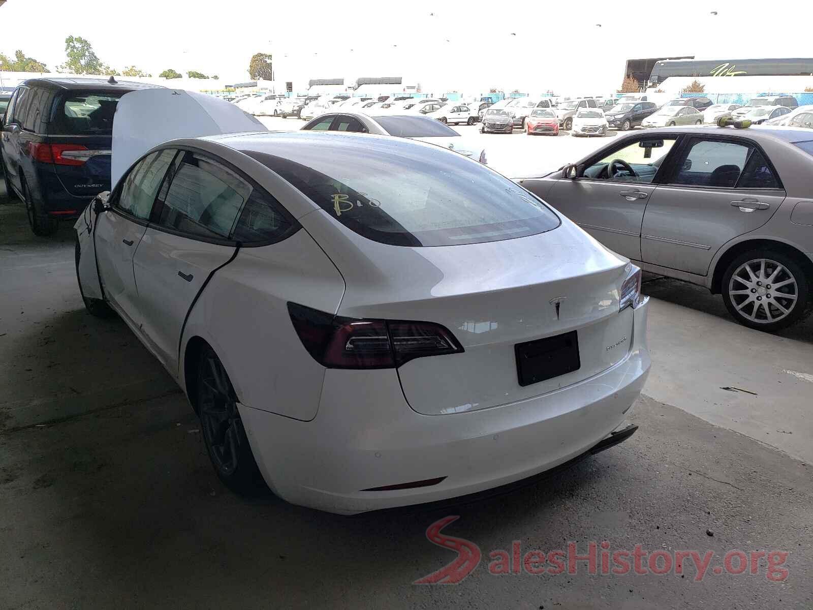 5YJ3E1EB0MF003244 2021 TESLA MODEL 3