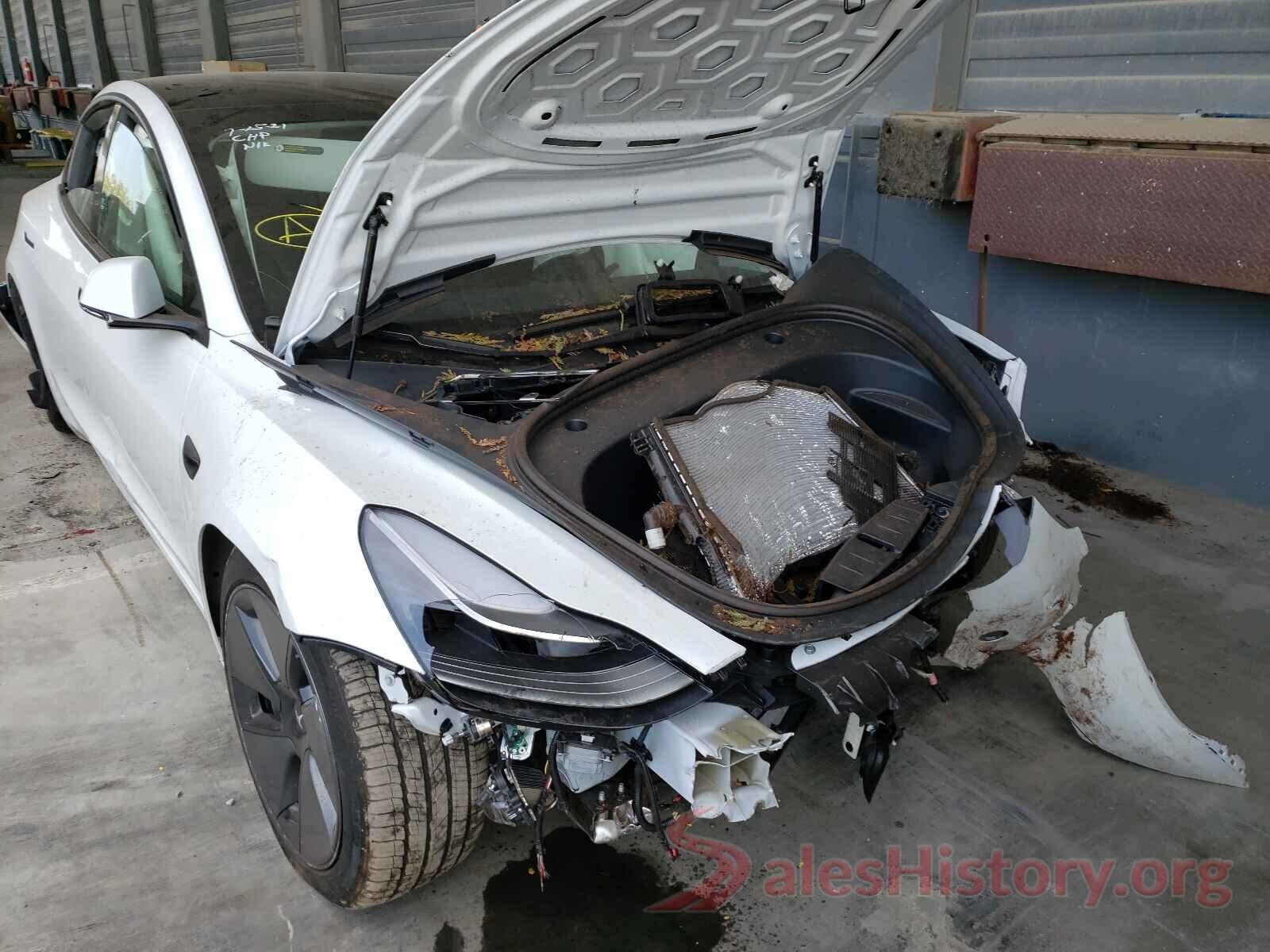 5YJ3E1EB0MF003244 2021 TESLA MODEL 3