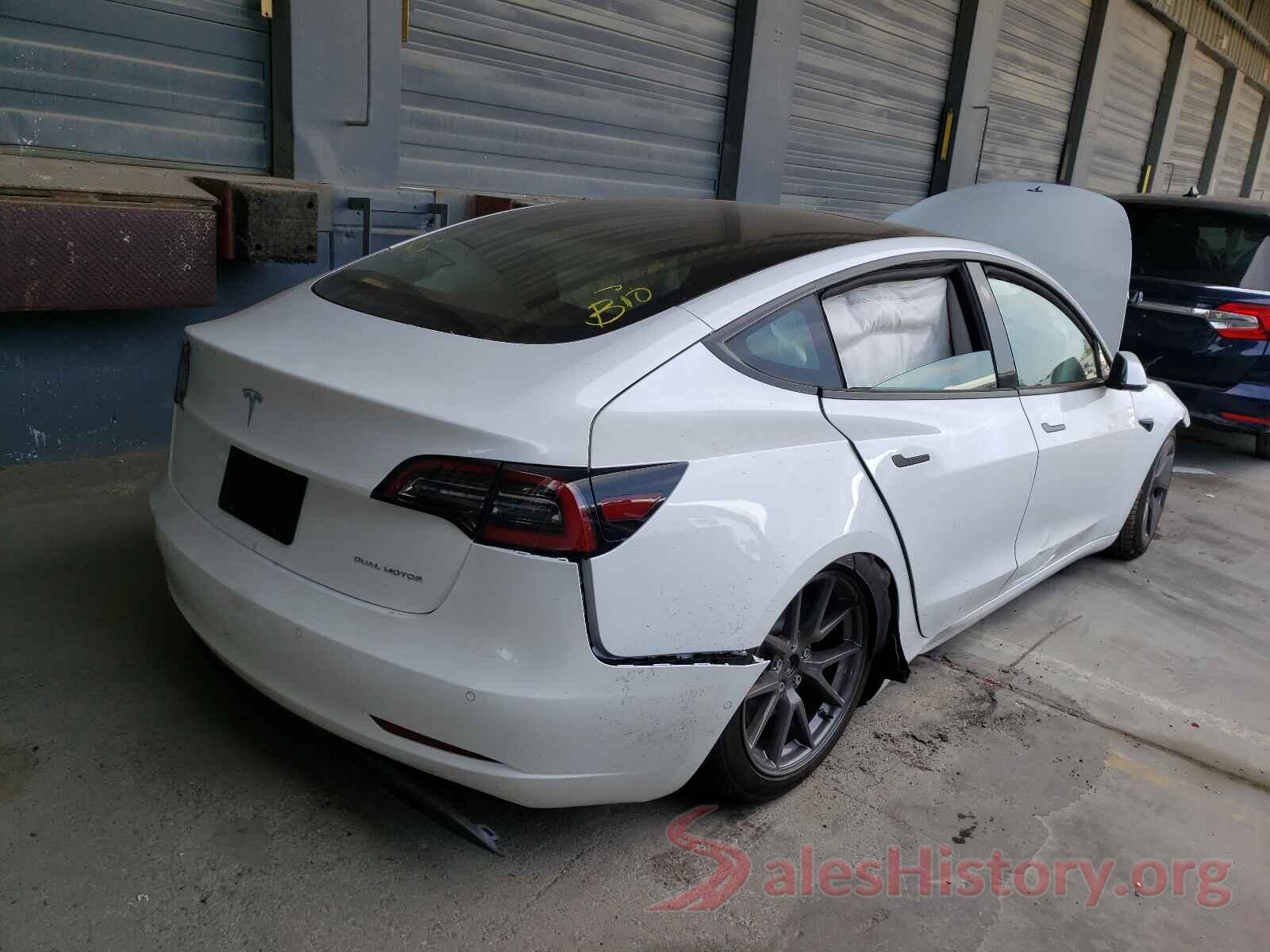 5YJ3E1EB0MF003244 2021 TESLA MODEL 3