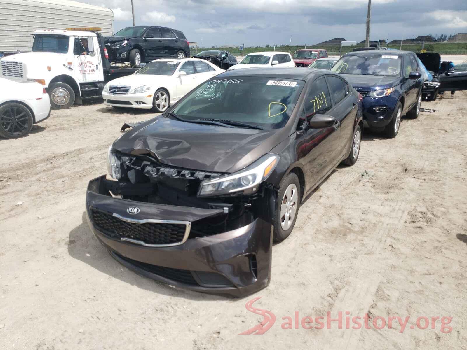 3KPFK4A71HE043188 2017 KIA FORTE