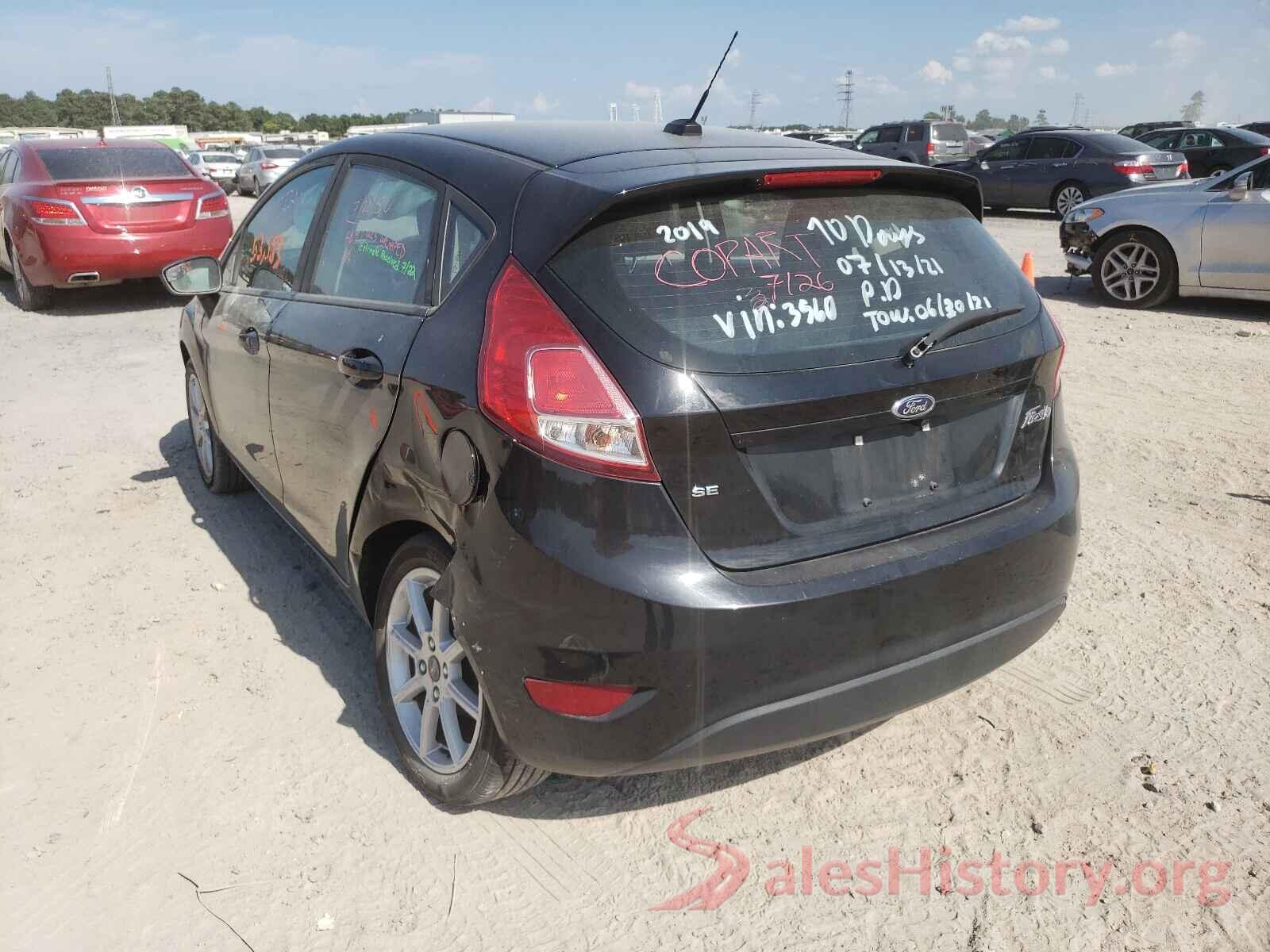 3FADP4EJ5KM133560 2019 FORD FIESTA