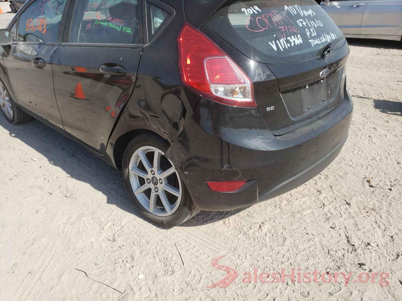 3FADP4EJ5KM133560 2019 FORD FIESTA