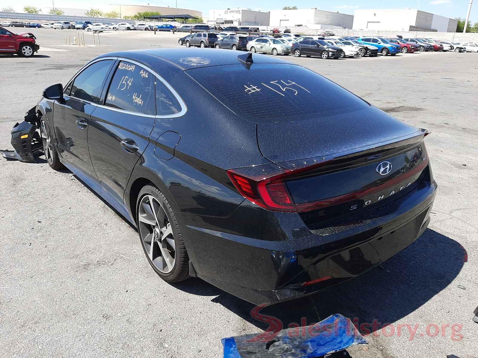 5NPEJ4J25MH082584 2021 HYUNDAI SONATA