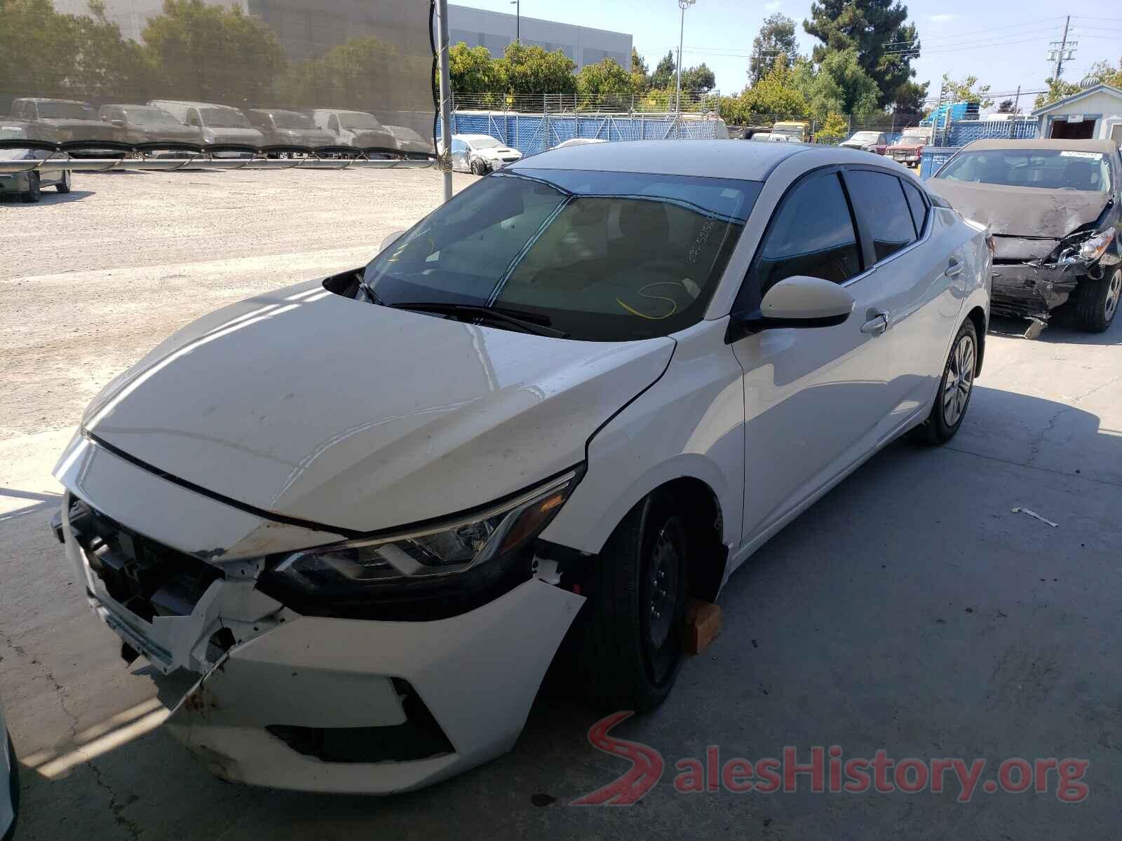 3N1AB8BV2LY224616 2020 NISSAN SENTRA