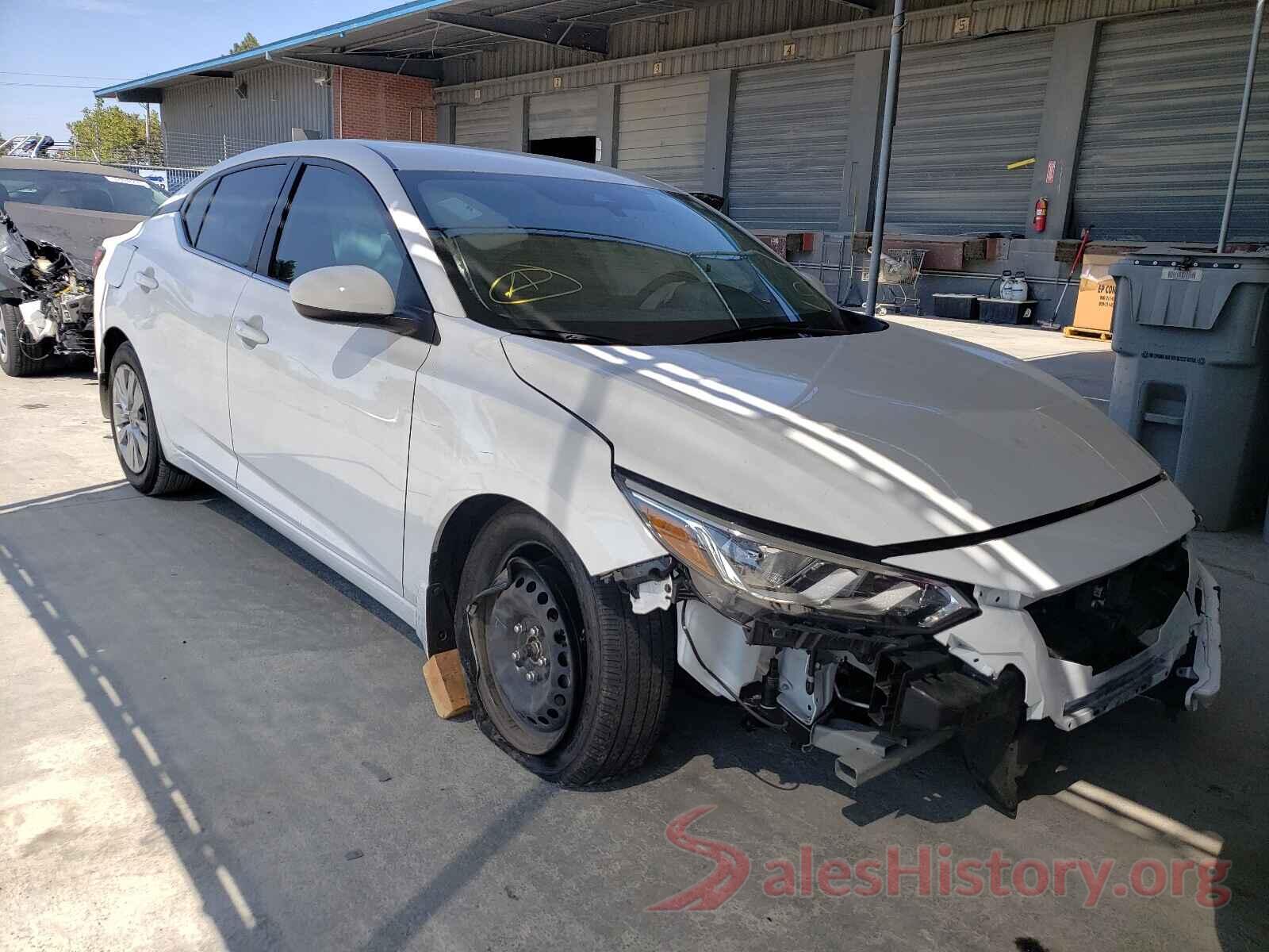 3N1AB8BV2LY224616 2020 NISSAN SENTRA