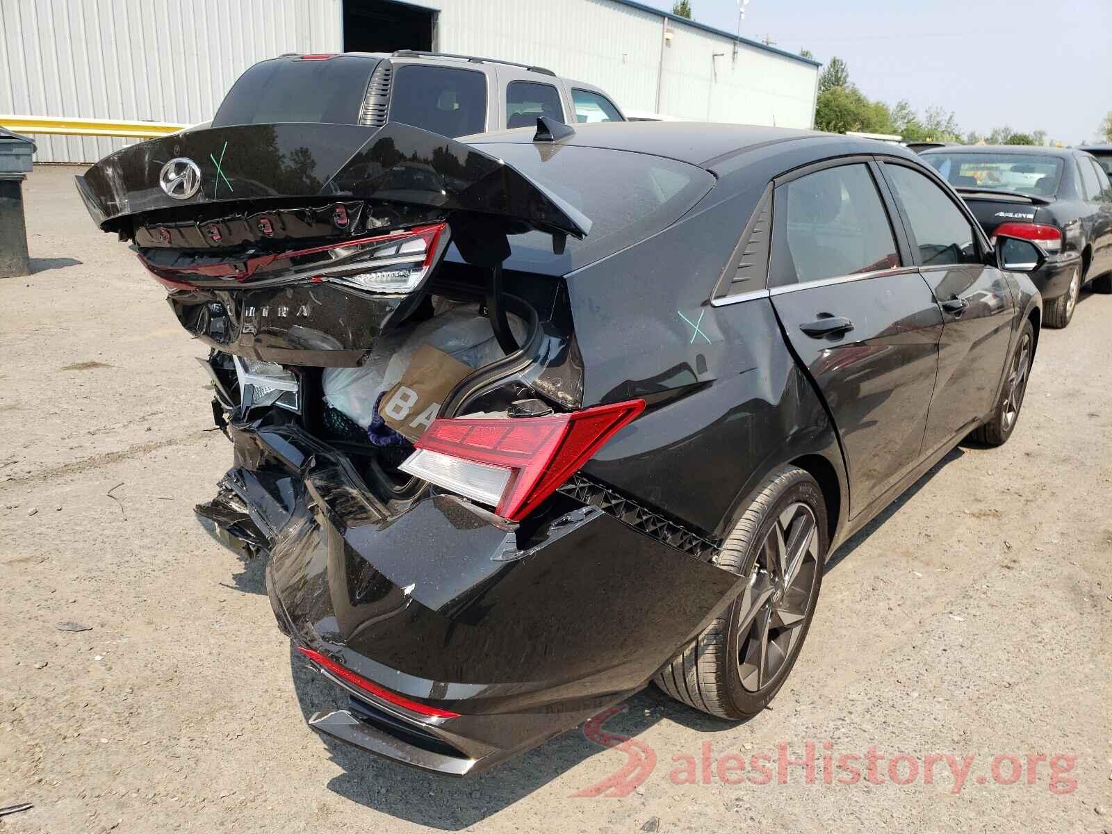 5NPLN4AG2MH017957 2021 HYUNDAI ELANTRA