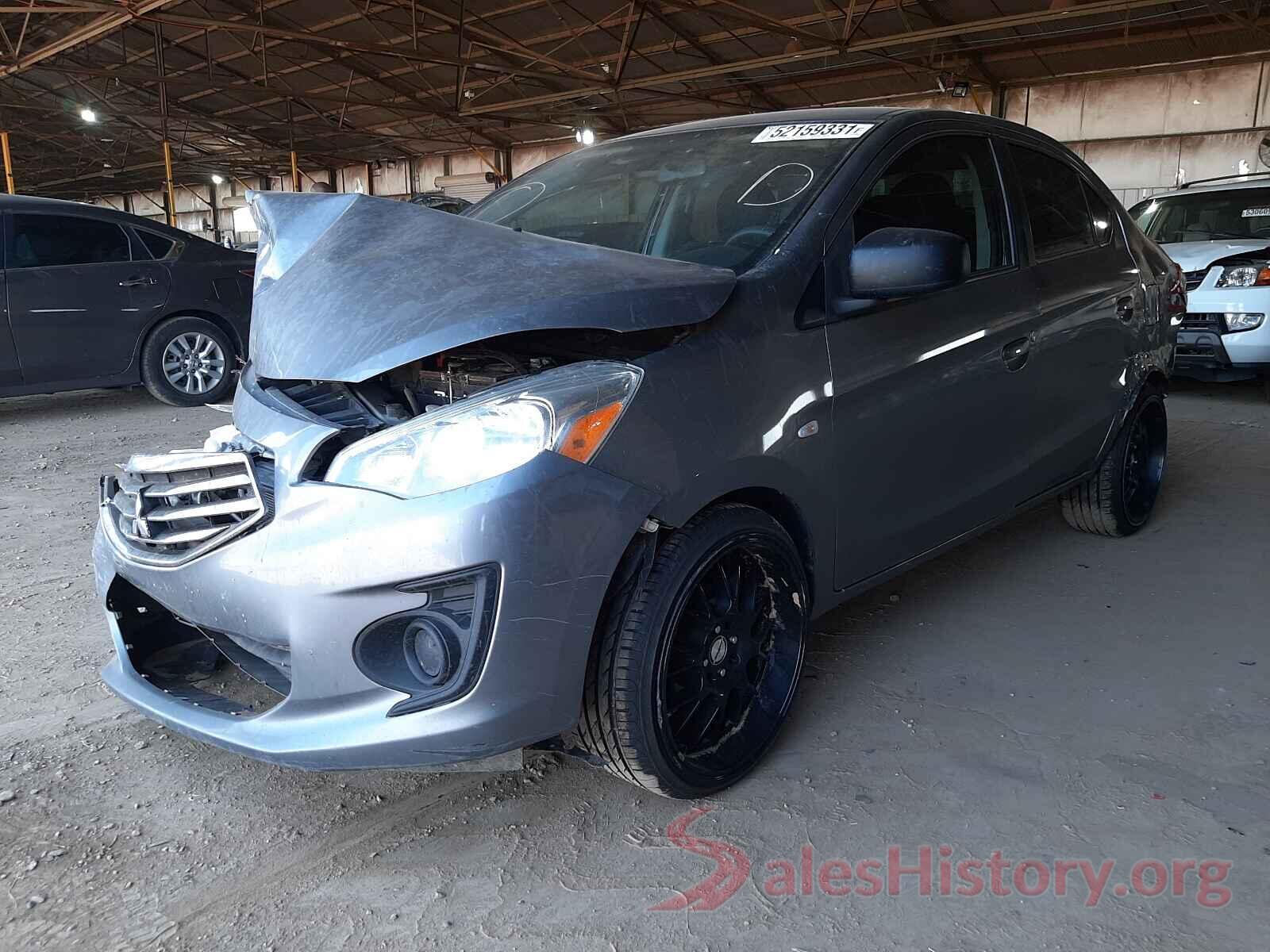 ML32F3FJ7JHF06510 2018 MITSUBISHI MIRAGE