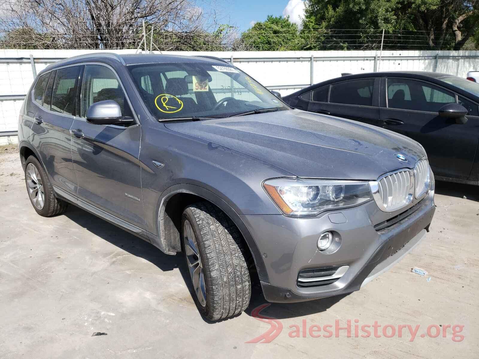 5UXWY3C51G0N87376 2016 BMW X3