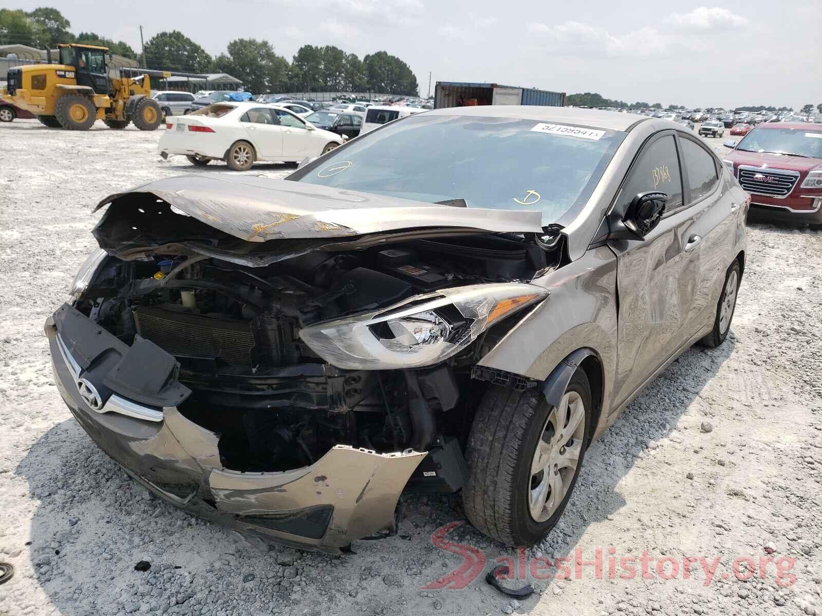 5NPDH4AE2GH754610 2016 HYUNDAI ELANTRA