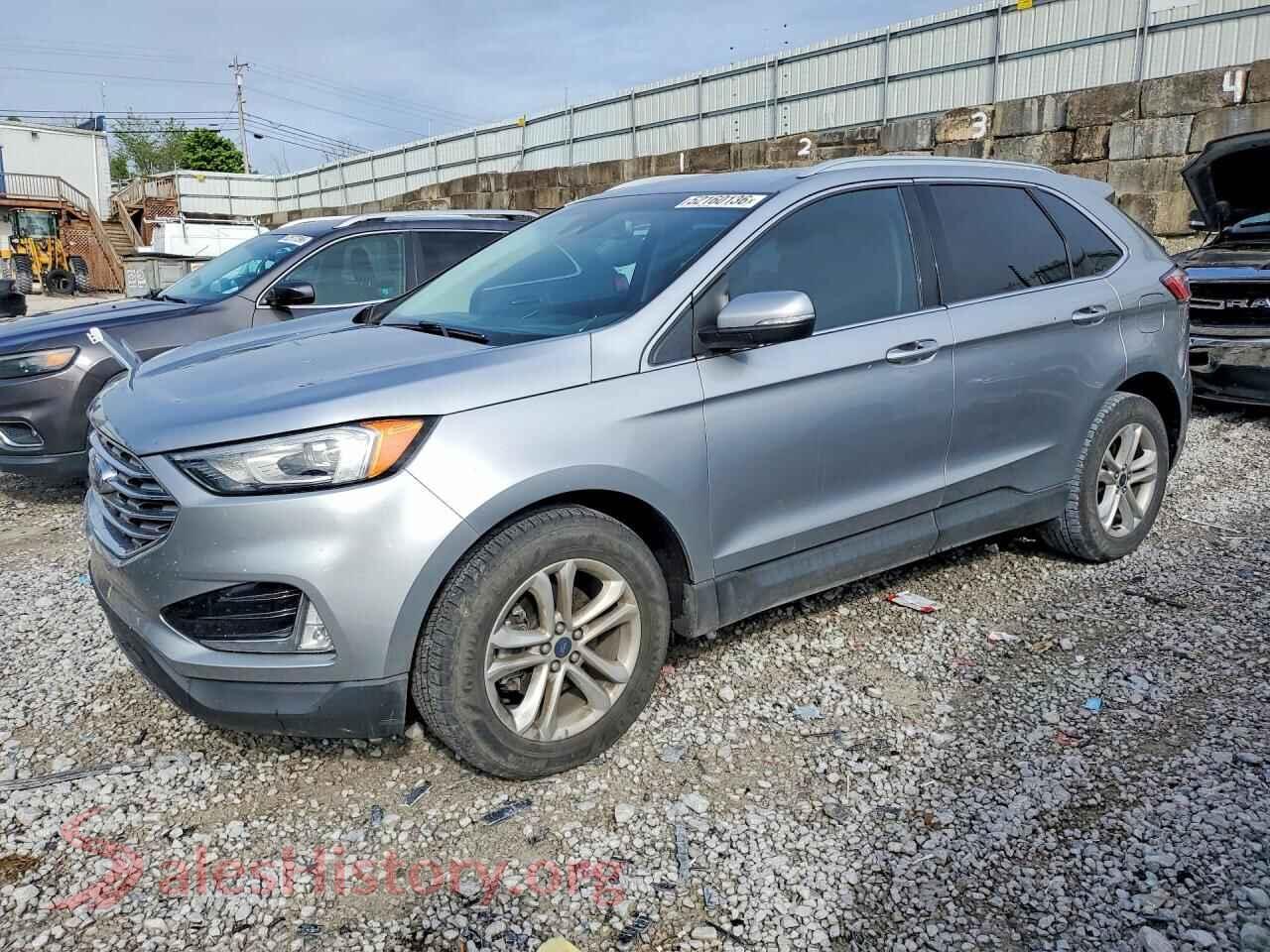 2020 FORD EDGE VIN 2FMPK3J97LBA19702, auction photo